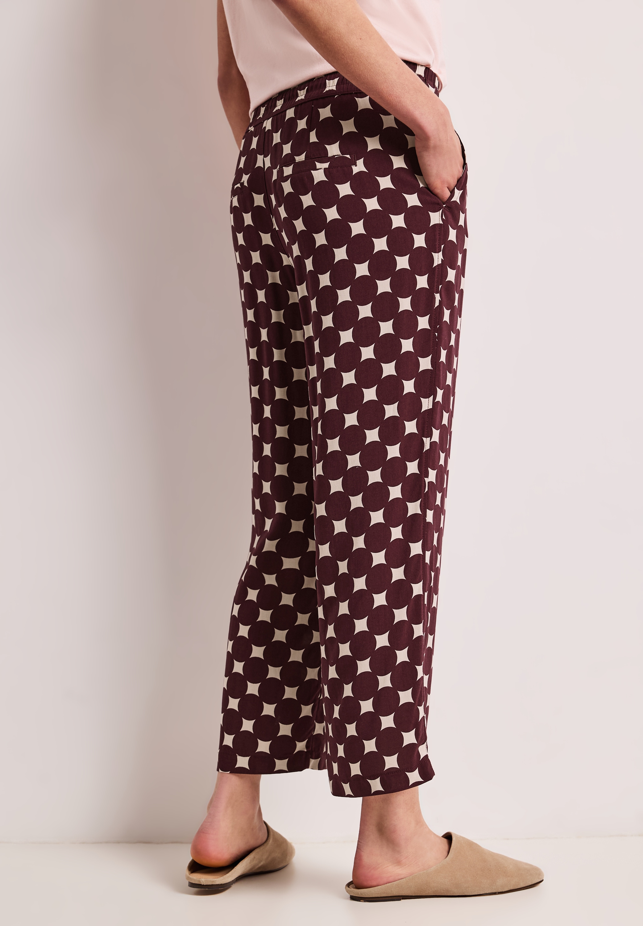 STREET ONE Stoffhose  High Waist