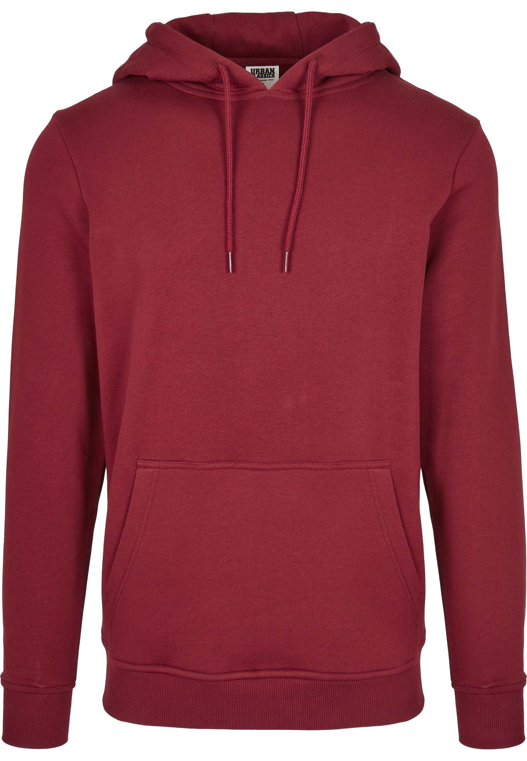 URBAN CLASSICS Rundhalspullover "Urban Classics Herren Organic Basic Hoody" günstig online kaufen