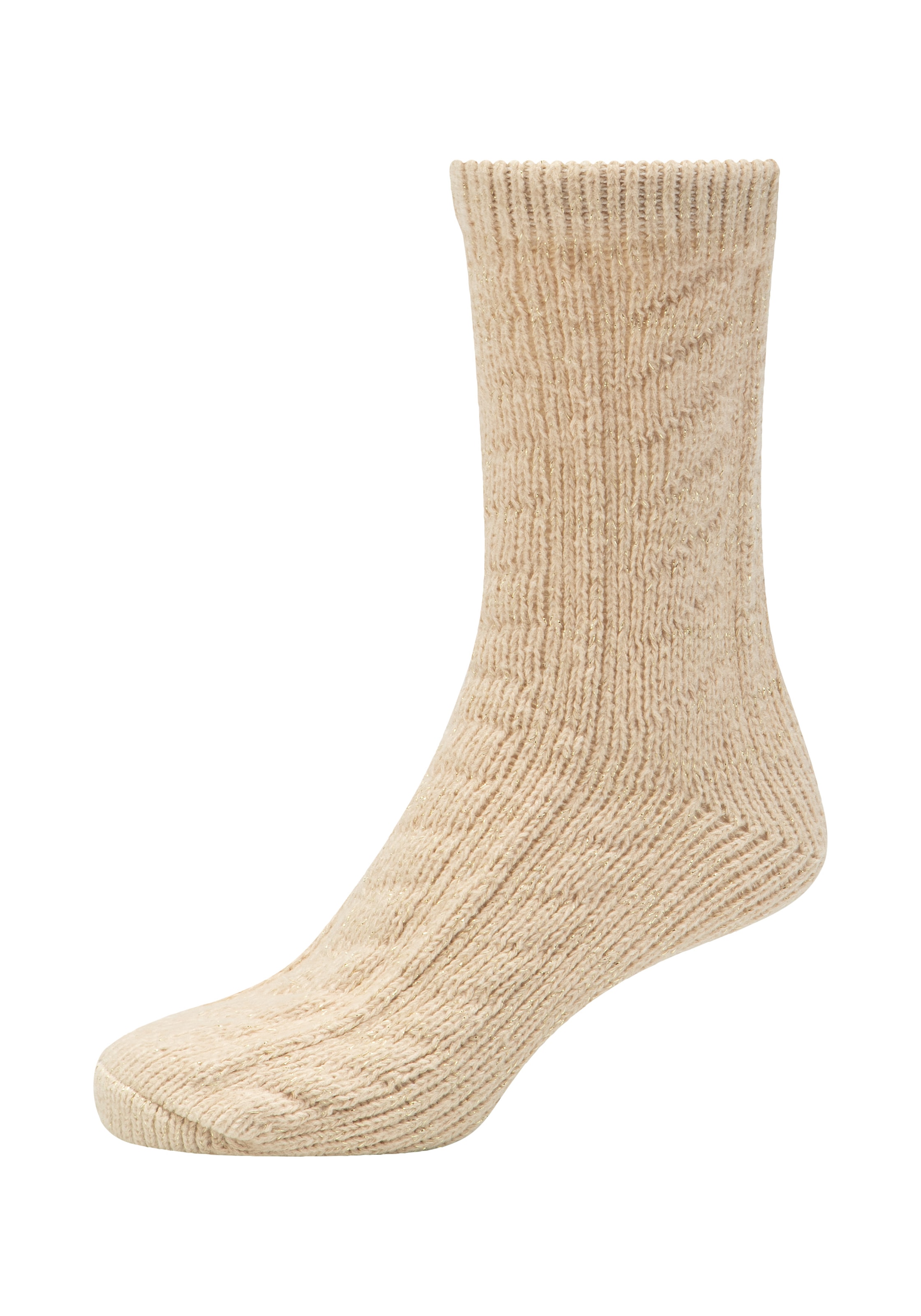 s.Oliver Socken »warm & cozy« 4 Paar tlg. mit Zopfmuster