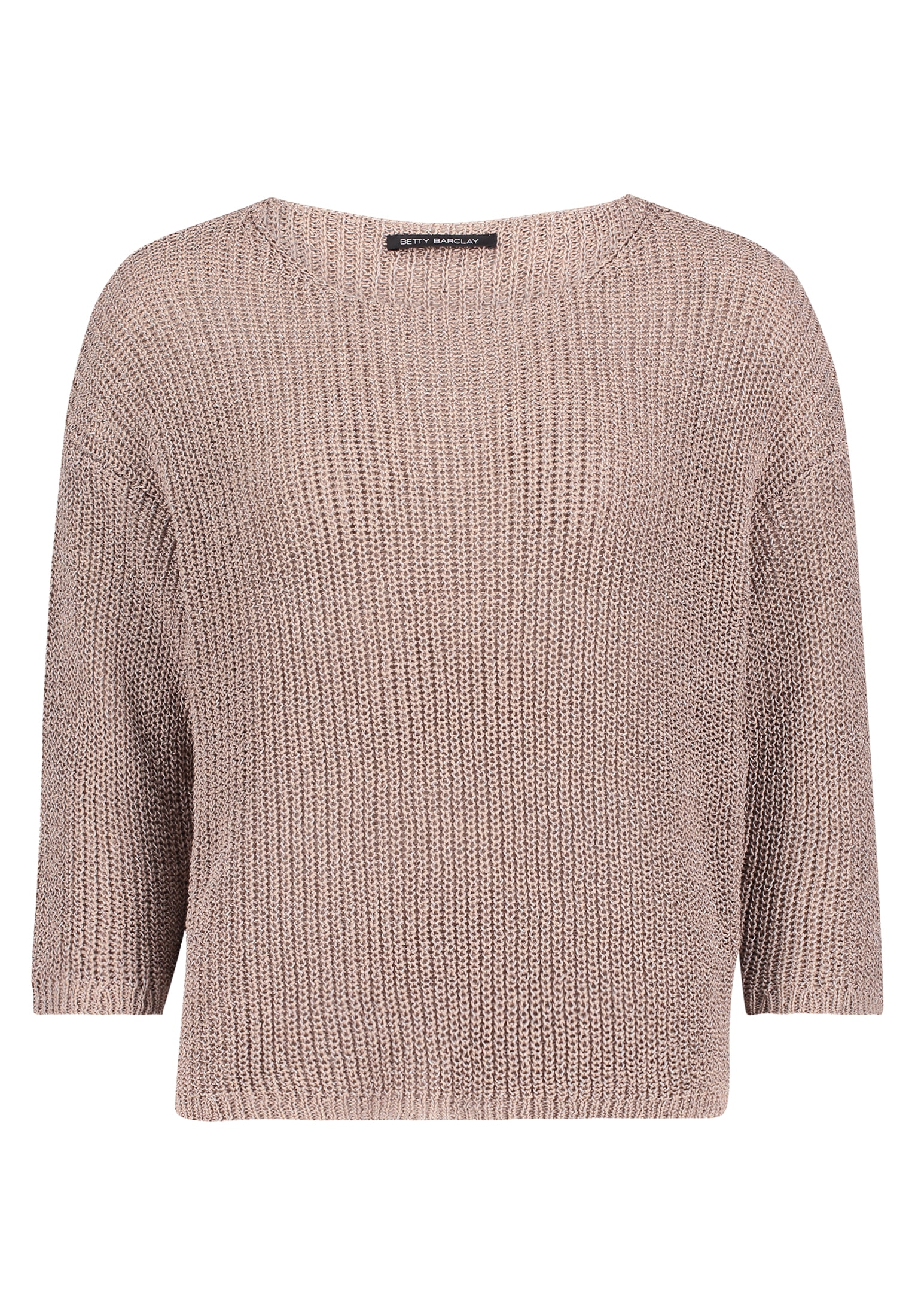 Betty Barclay Strickpullover »Betty Barclay Basic-Strickpullover mit Rippenstruktur«, (1 tlg.), Struktur