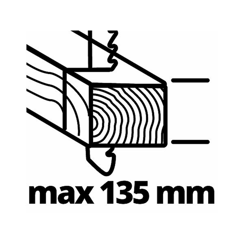 Einhell Akku-Stichsäge »Professional Akku-Stichsäge TP-JS 18/135 Li BL - Solo«, (Packung, 2 St.)