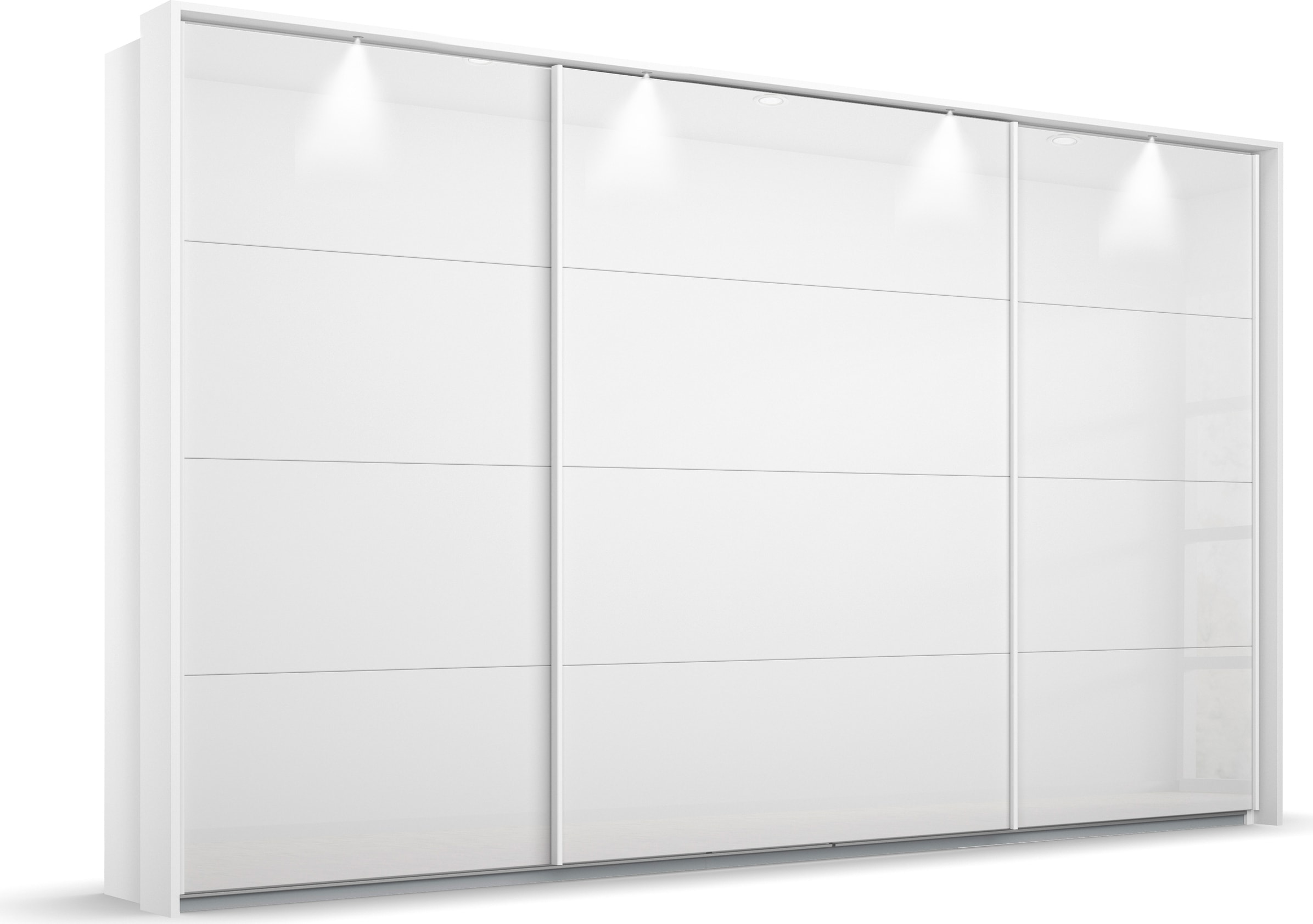 OTTO home Kleiderschrank "Mehrzweckschrank Aktenschrank Möbel Mietswohnung Schlafzimmer OTELI" Breiten 211/278/323/368 cm Höhen 214/233 cm, inkl. Passepartout optional mit Beleuchtung MADE IN GERMANY