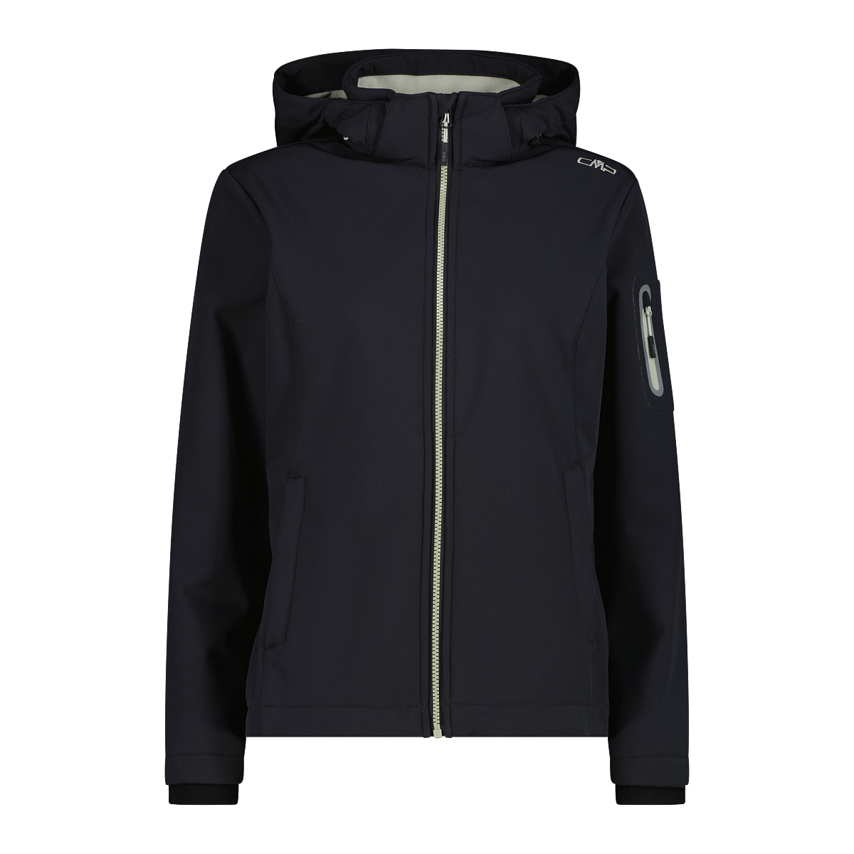 Thumbnail - CMP Softshelljacke "WOMAN JACKET ZIP HOOD" mit Kapuze sportlicher Stil, wärmend, wind- und wasserabweisend