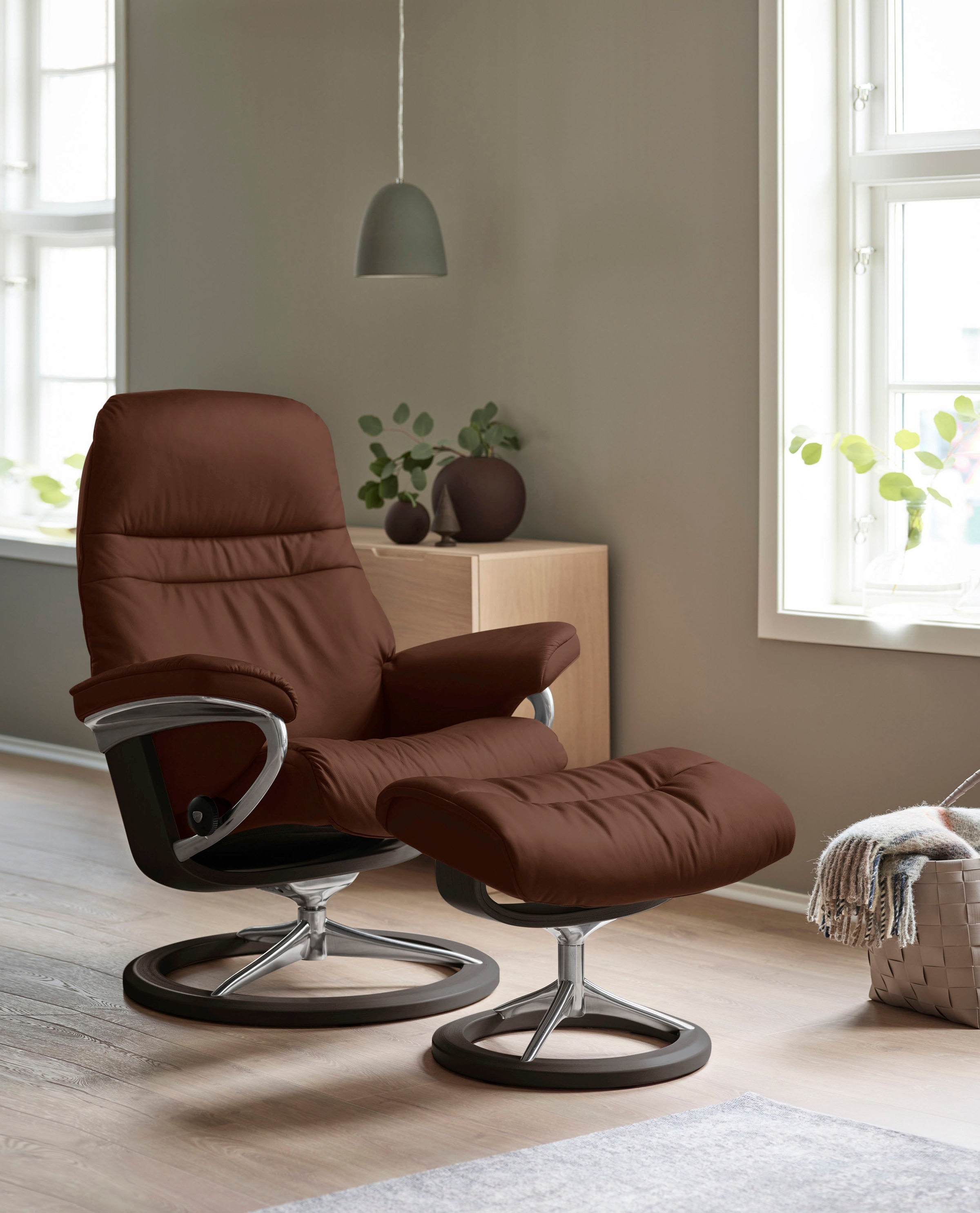 Stressless® Fußhocker »Sunrise«, mit Signature Base, Gestell Wenge