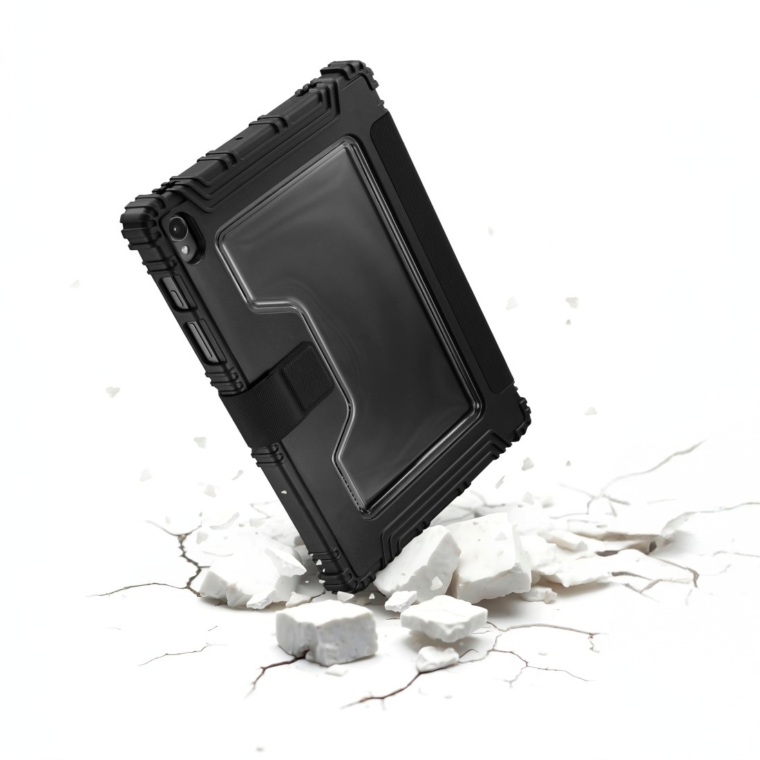 Hama Tablet-Hülle »Outdoor-Tablet-Hülle für Samsung Galaxy Tab A11+/A9+ 11", schwarz« Stoßfest, Kantenschutz, Stiftfach, Standfunktion, Magnetverschluss