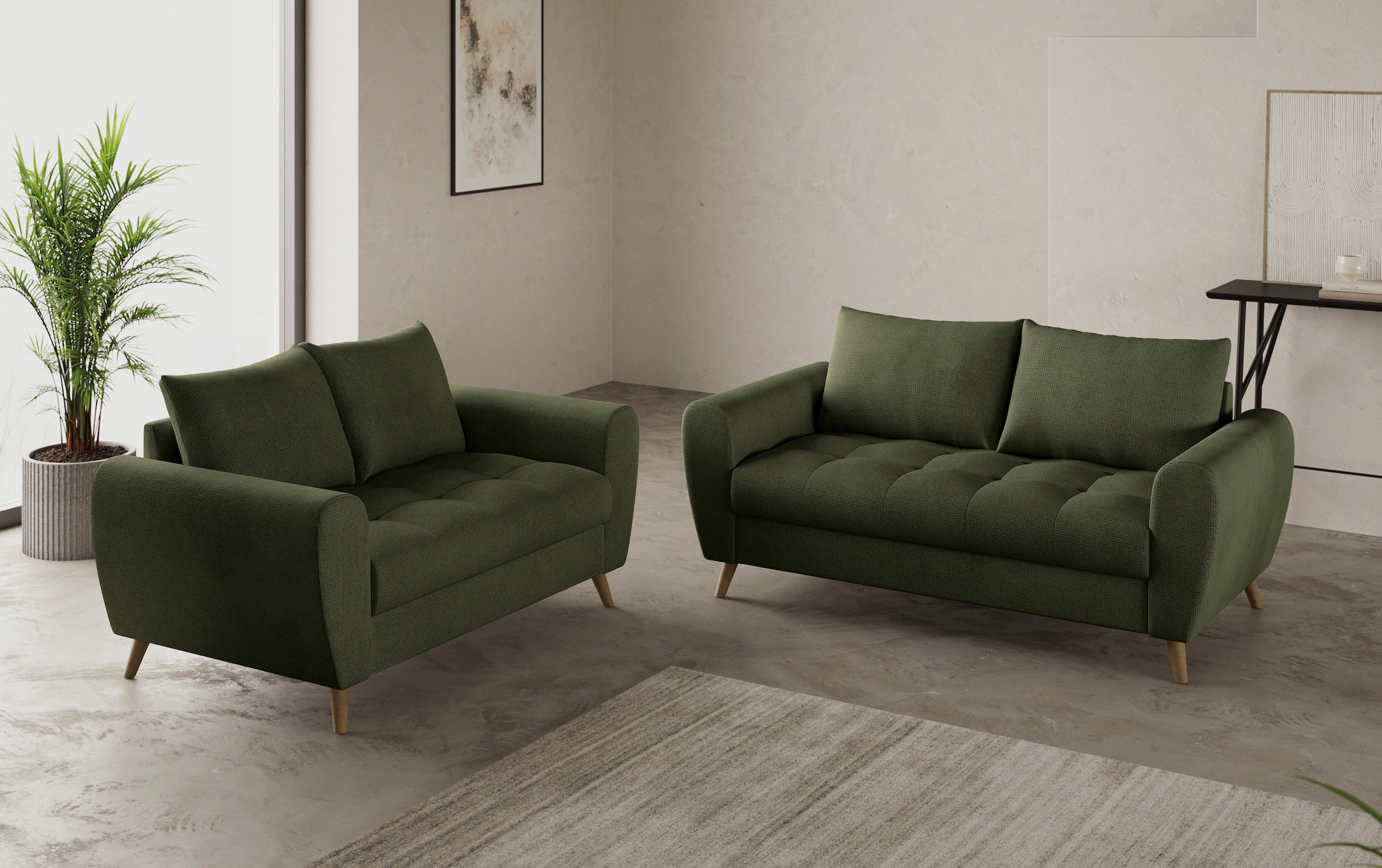 Mr. Couch 2,5-Sitzer »Blackburn II«, Mit Kaltschaumpolsterung bis 140 kg belastbar