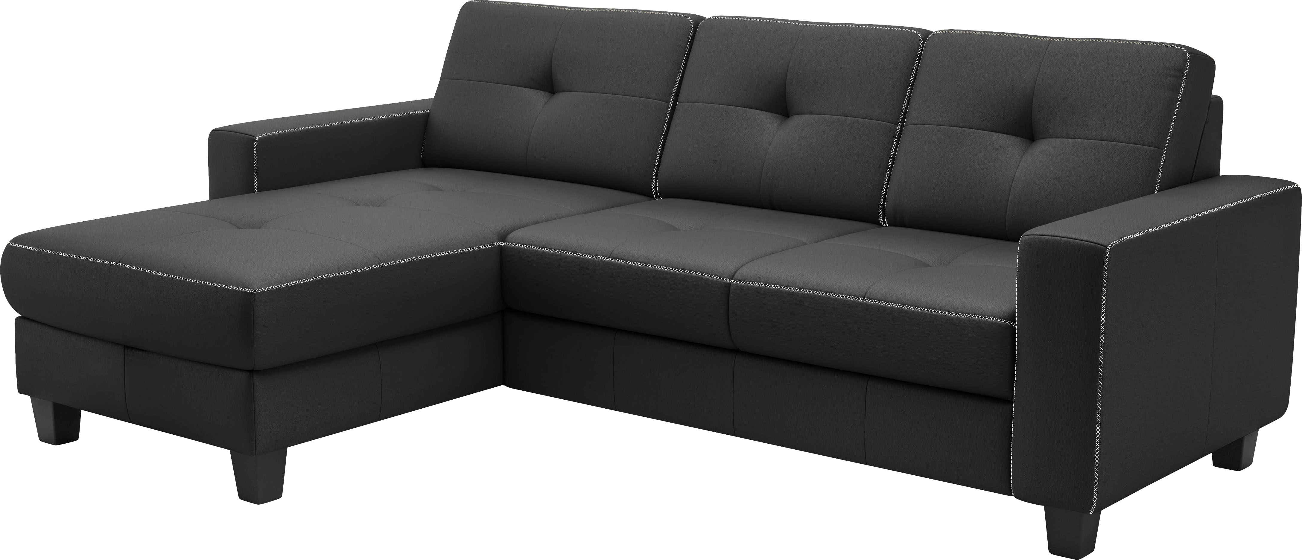 Thumbnail - PLACES OF STYLE Ecksofa "Varese" wahlweise mit Bettfunktion und Bettkasten