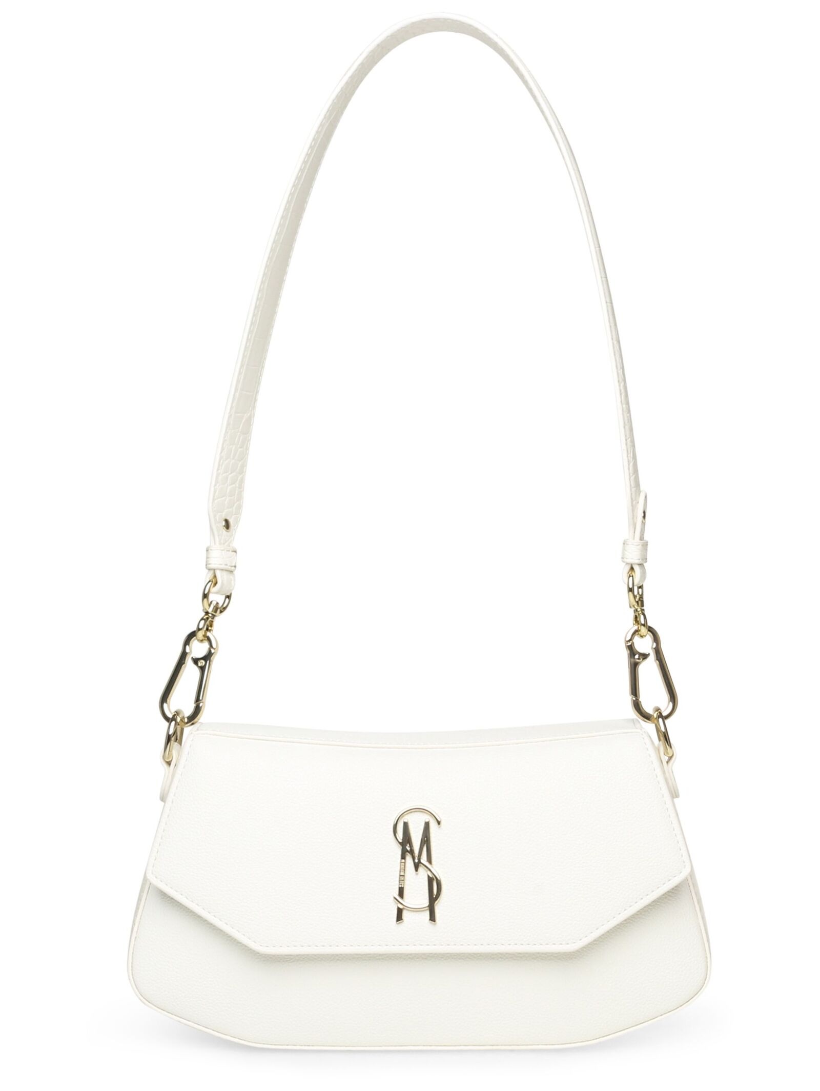 STEVE MADDEN Damen Umhängetasche "STEVE MADDEN Taschen Lederimitat"weiß, Lederimitat, Taschen