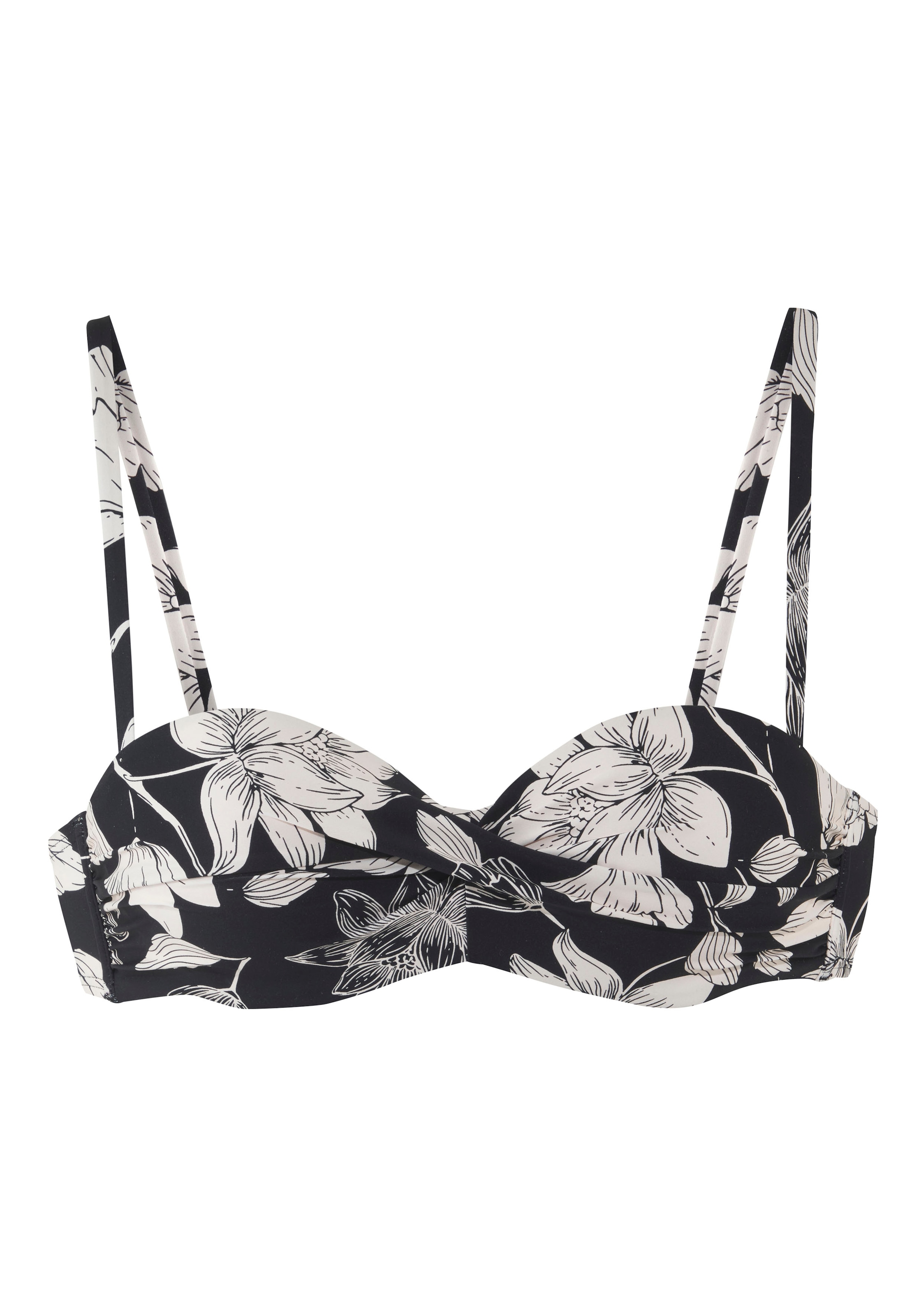 s.Oliver Bügel-Bandeau-Bikini-Top »Lady«, mit floralem Design