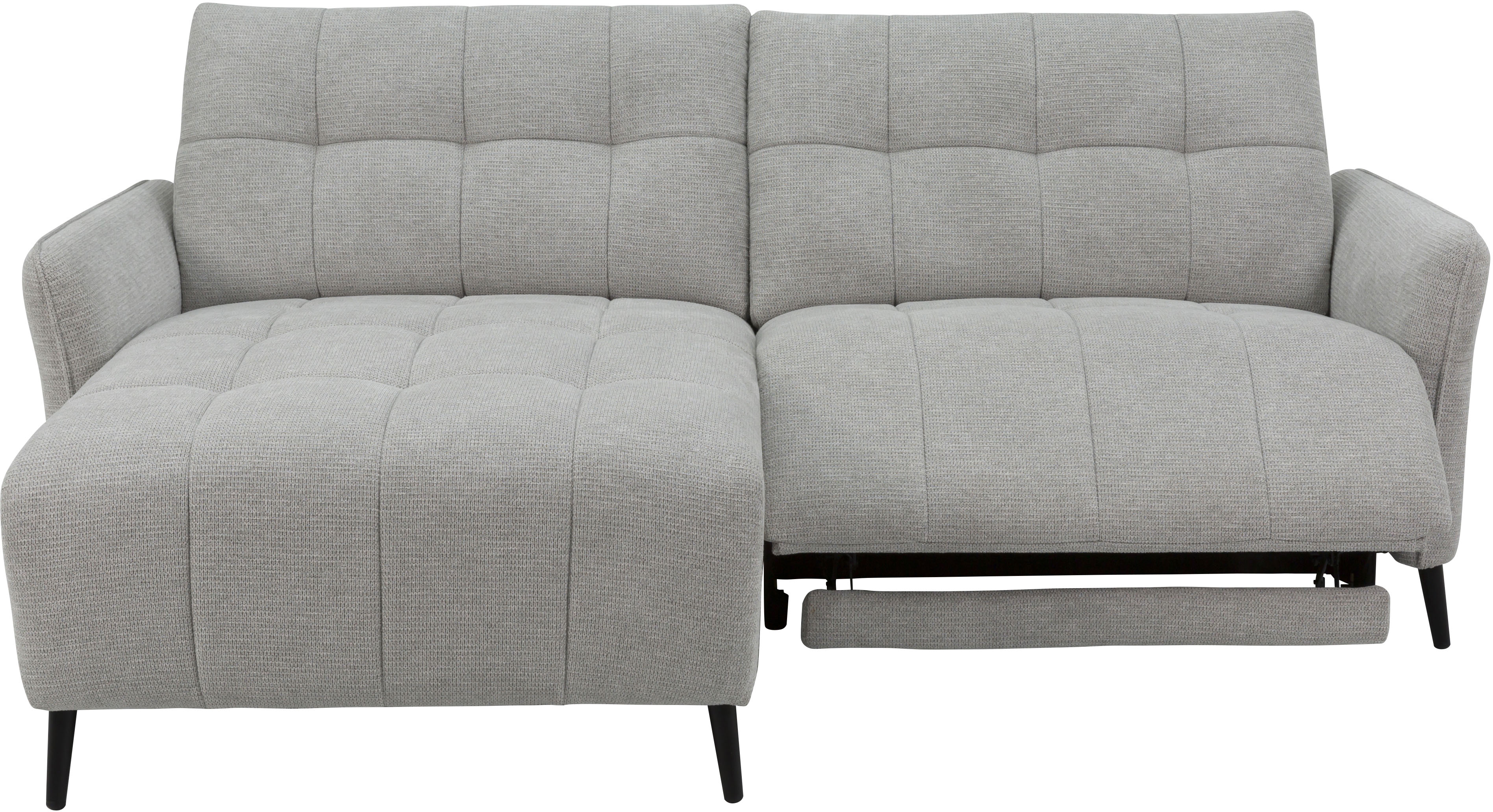 Thumbnail - INOSIGN Ecksofa "DENIO 3-Sitzer, L-Form (Breite 209cm), elektr. Relaxfunktion, USB-A/C" Liegefunktion durch Recliner, Fe...