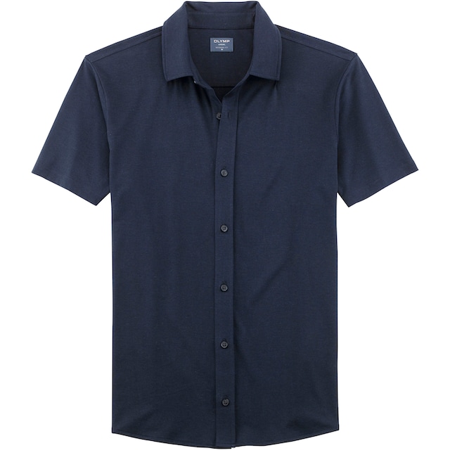 OLYMP Kurzarmhemd »aus Jersey Modern Fit« ▷ bestellen | BAUR