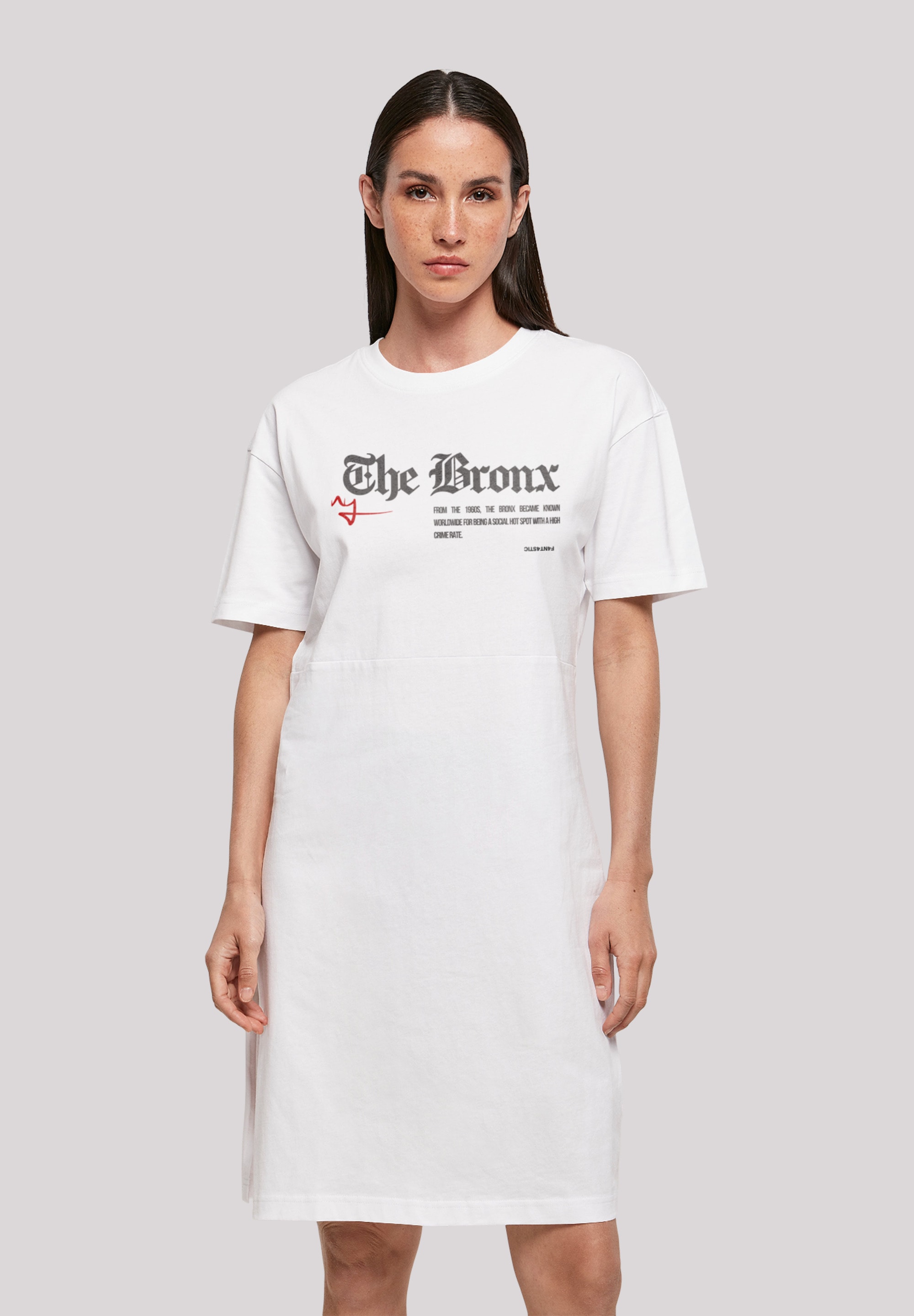 F4NT4STIC Shirtkleid "The Bronx" Ohne Taschen Print günstig online kaufen