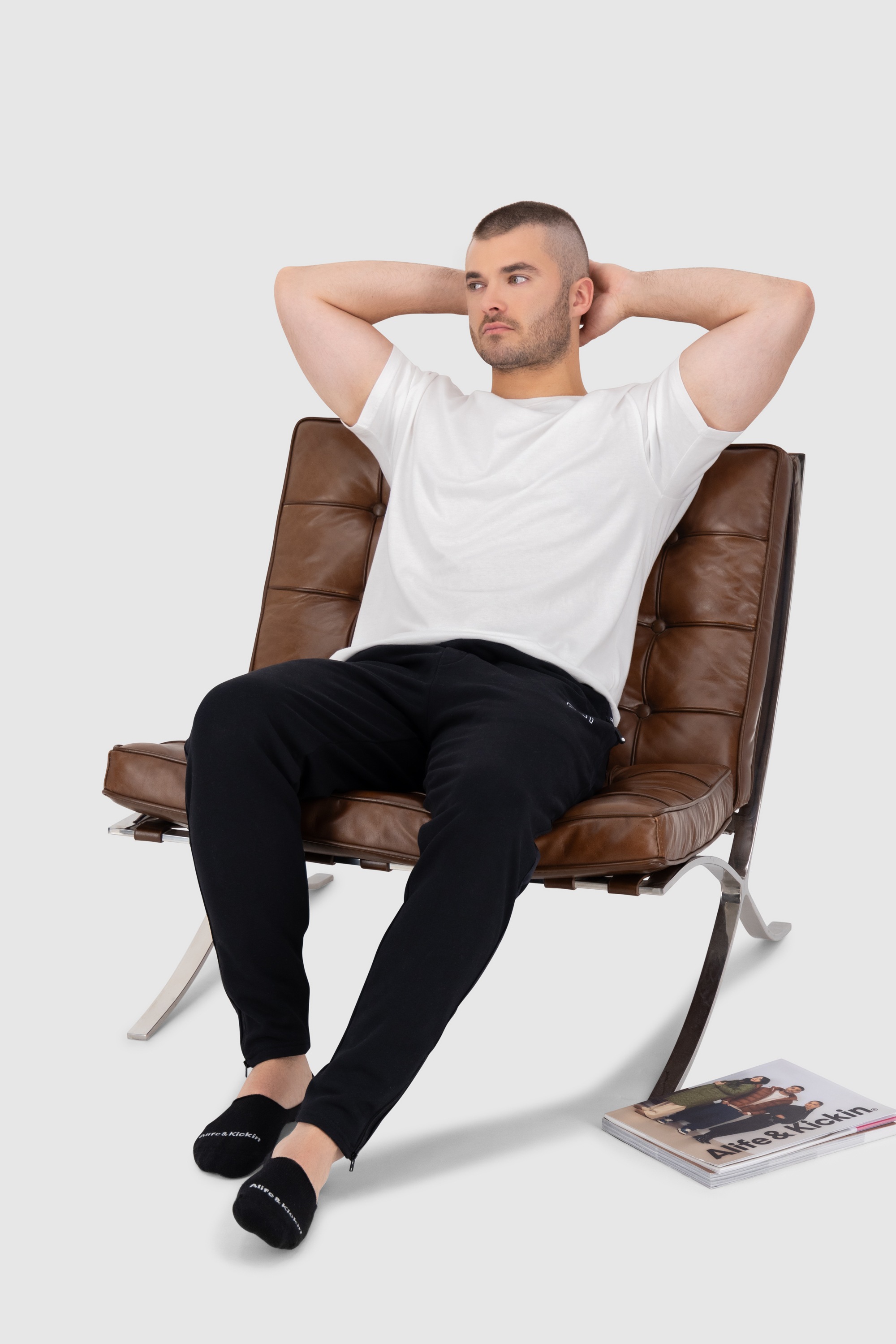 Thumbnail - Alife & Kickin Füßlinge "Herren 3 PACK - RomanAK" Spar-Set, Füßlinge, Sneakersocken aus Baumwolle mit rutschfesten Silik...