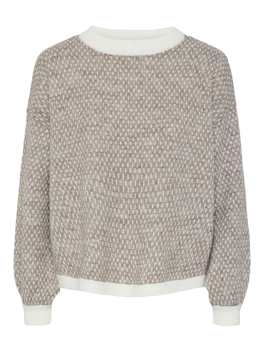 pieces Rundhalspullover "PCDILIPPA LS O-NECK KNIT MM" günstig online kaufen