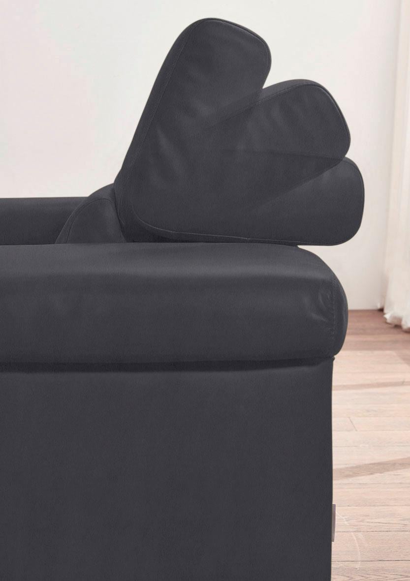 W.SCHILLIG 2-Sitzer »finn«, German Design Award 2016, Fußgestell Chrom glänzend, Breite 230 cm