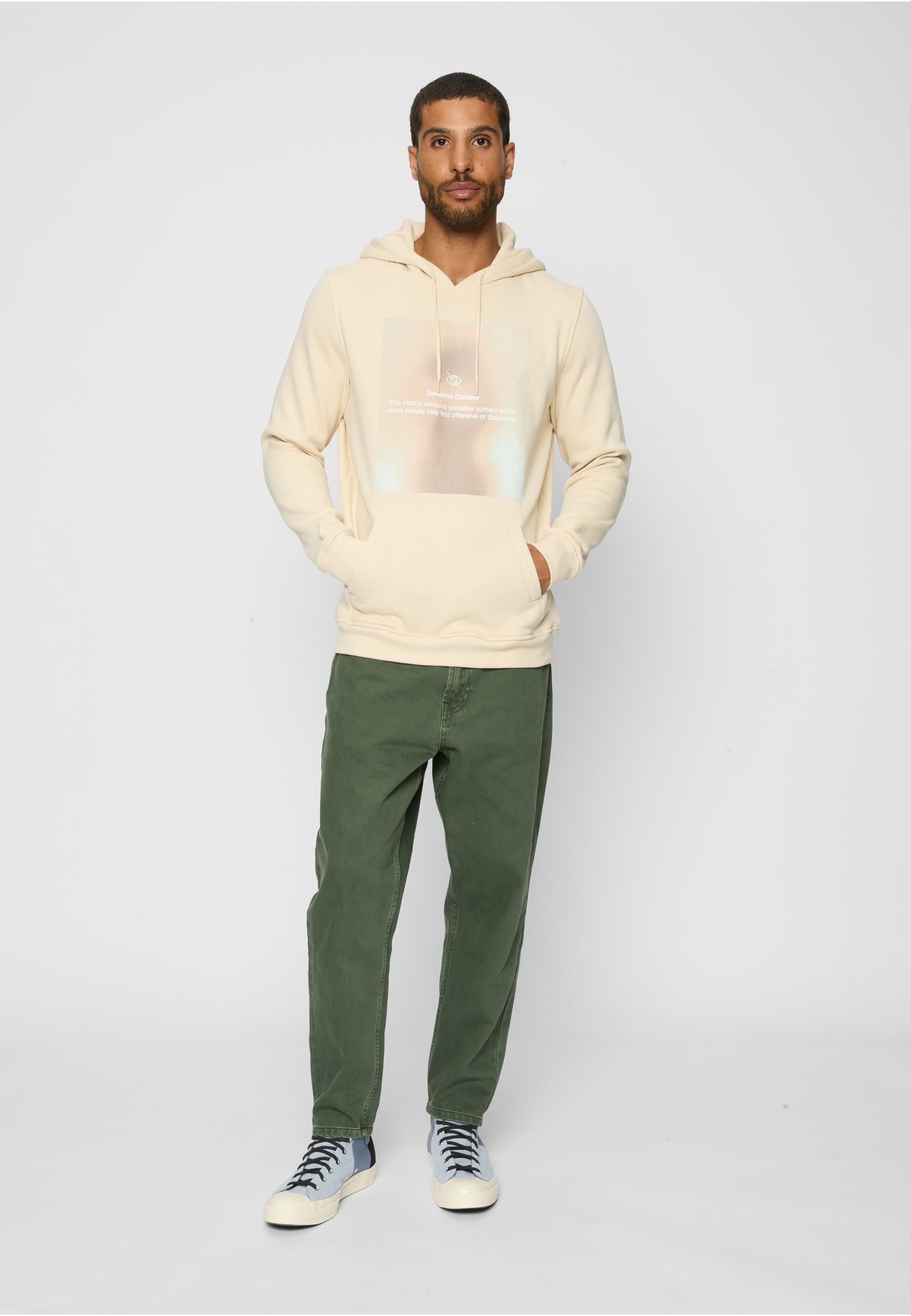 MisterTee Kapuzensweatshirt »MisterTee Sensitive Content Hoody«, (1 tlg.)