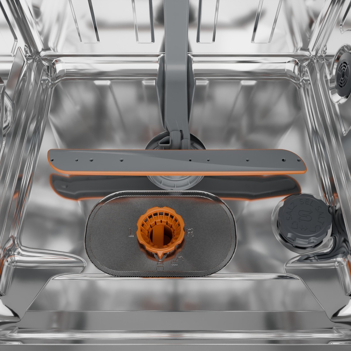 GORENJE Unterbaugeschirrspüler »GU663B95X« 9,4 l 16 tlg. Maßgedecke 16 Maßgedecke, auto. Türöffnung, Besteckschublade