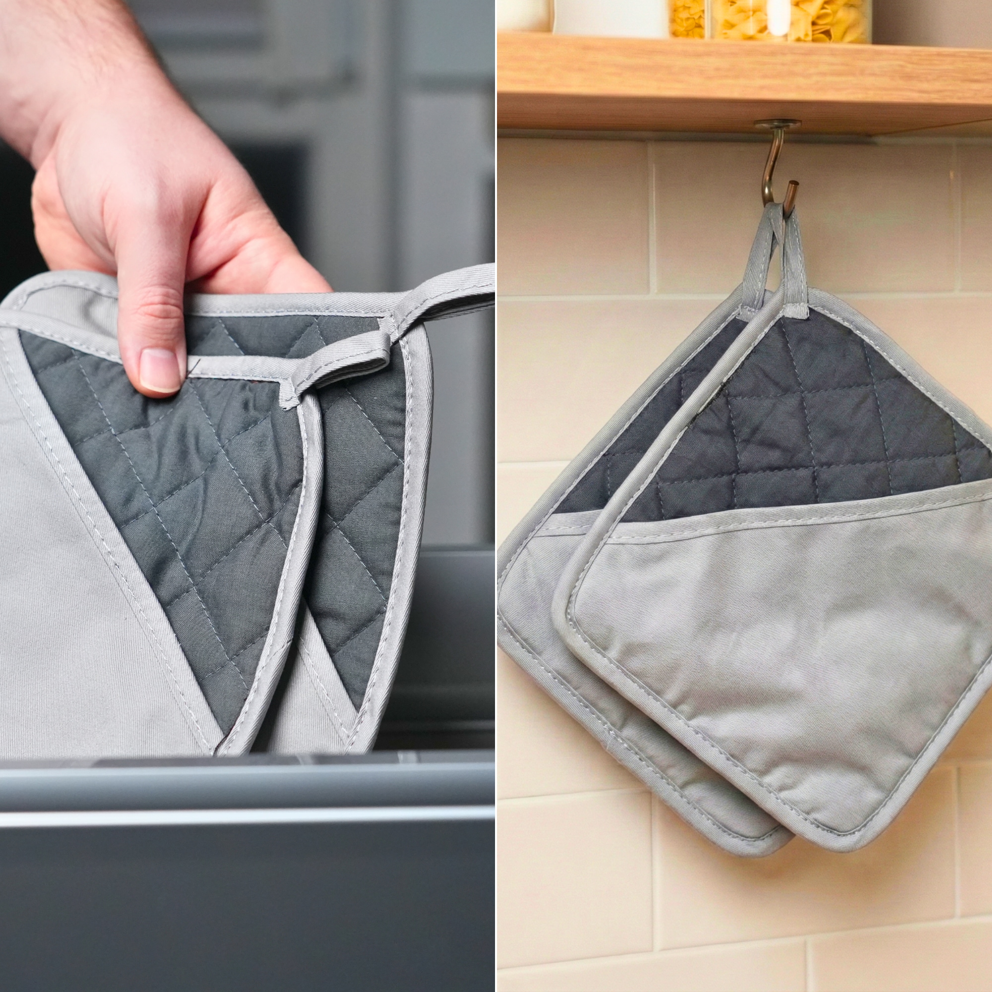 WESTMARK Topflappen »2 Topflappen« Schutz vor Hitze bis 250 °C, 5 Jahre Garantie