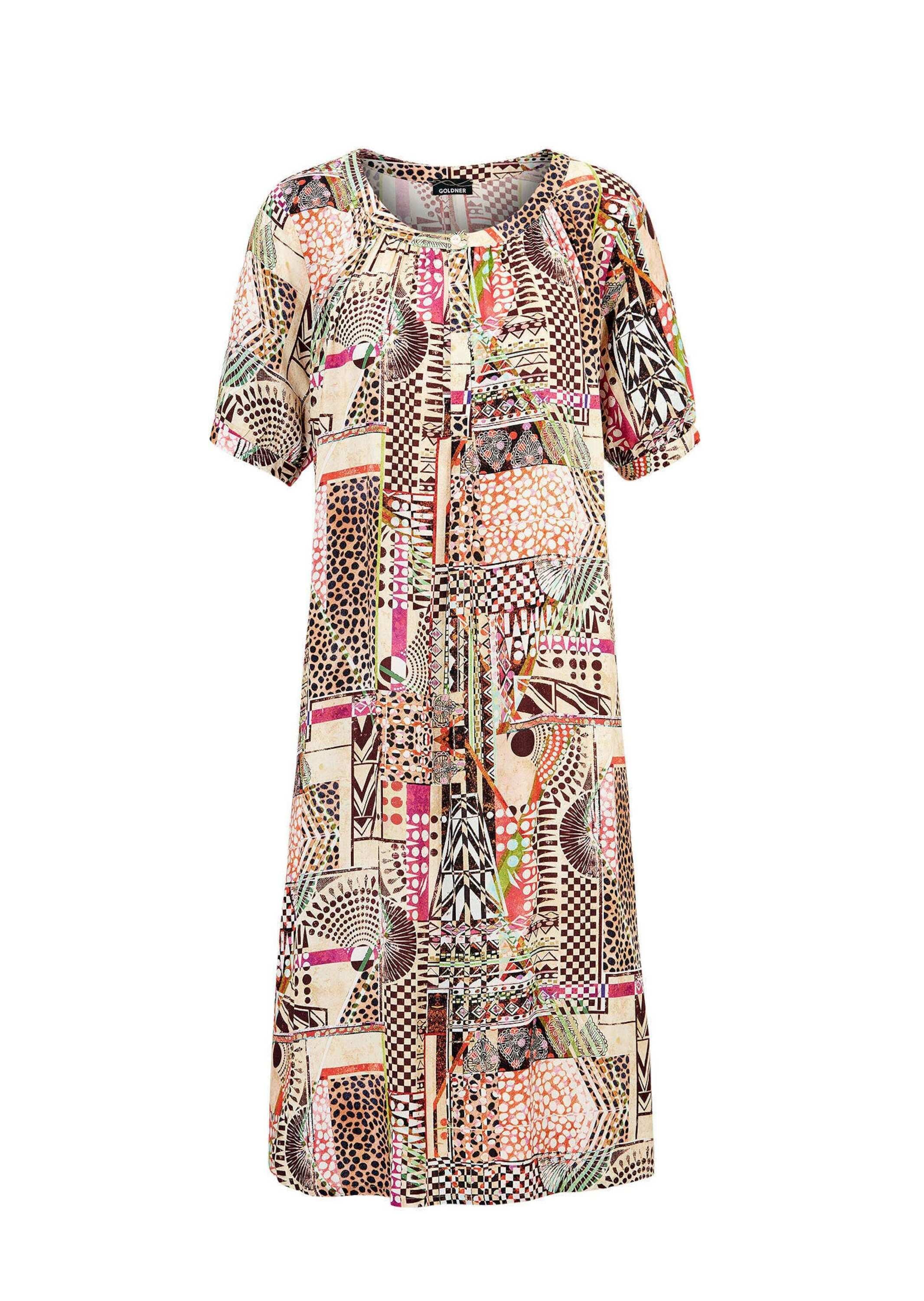 GOLDNER Sommerkleid "Hängerchen Kleid im Mustermix" günstig online kaufen