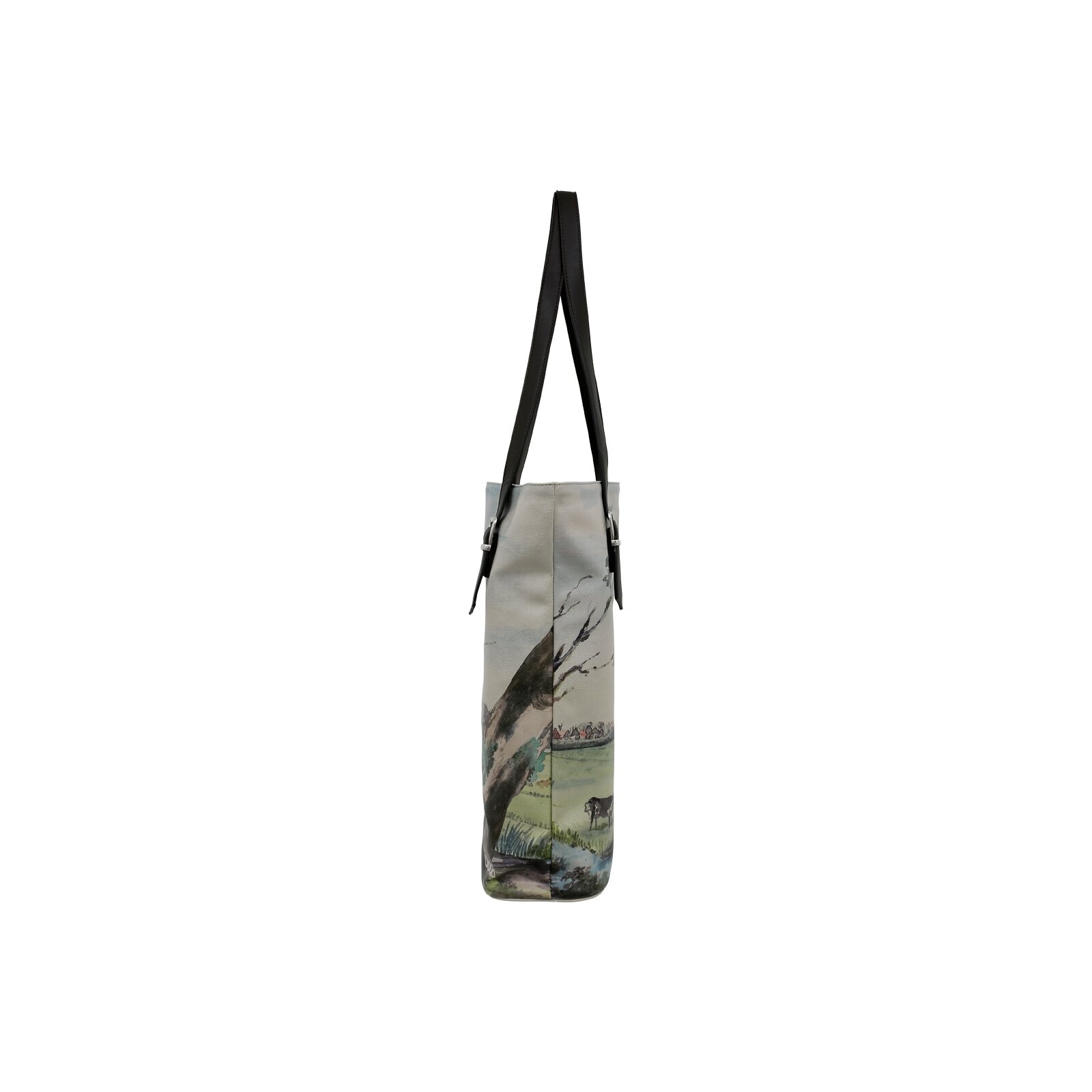 DOGO Umhängetasche "Damen Tall Bag Birds of the Castle Vegan Damen Handtasc günstig online kaufen