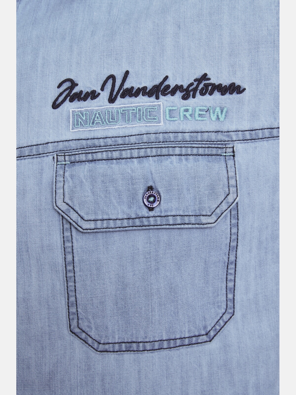 Jan Vanderstorm Jeanshemd »Jeanshemd LORENSIUS«