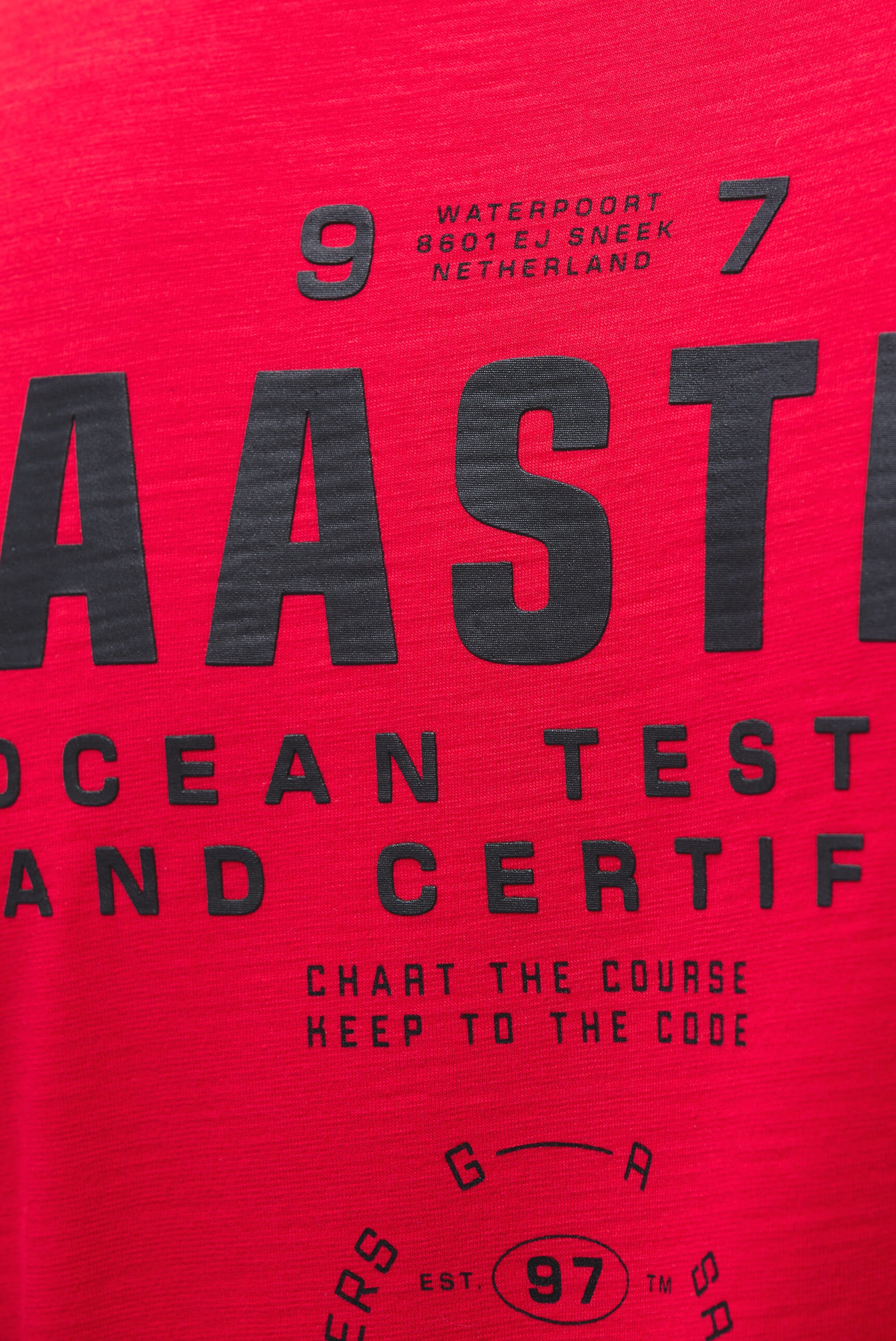 Gaastra Rundhalsshirt mit Kontrastnähten