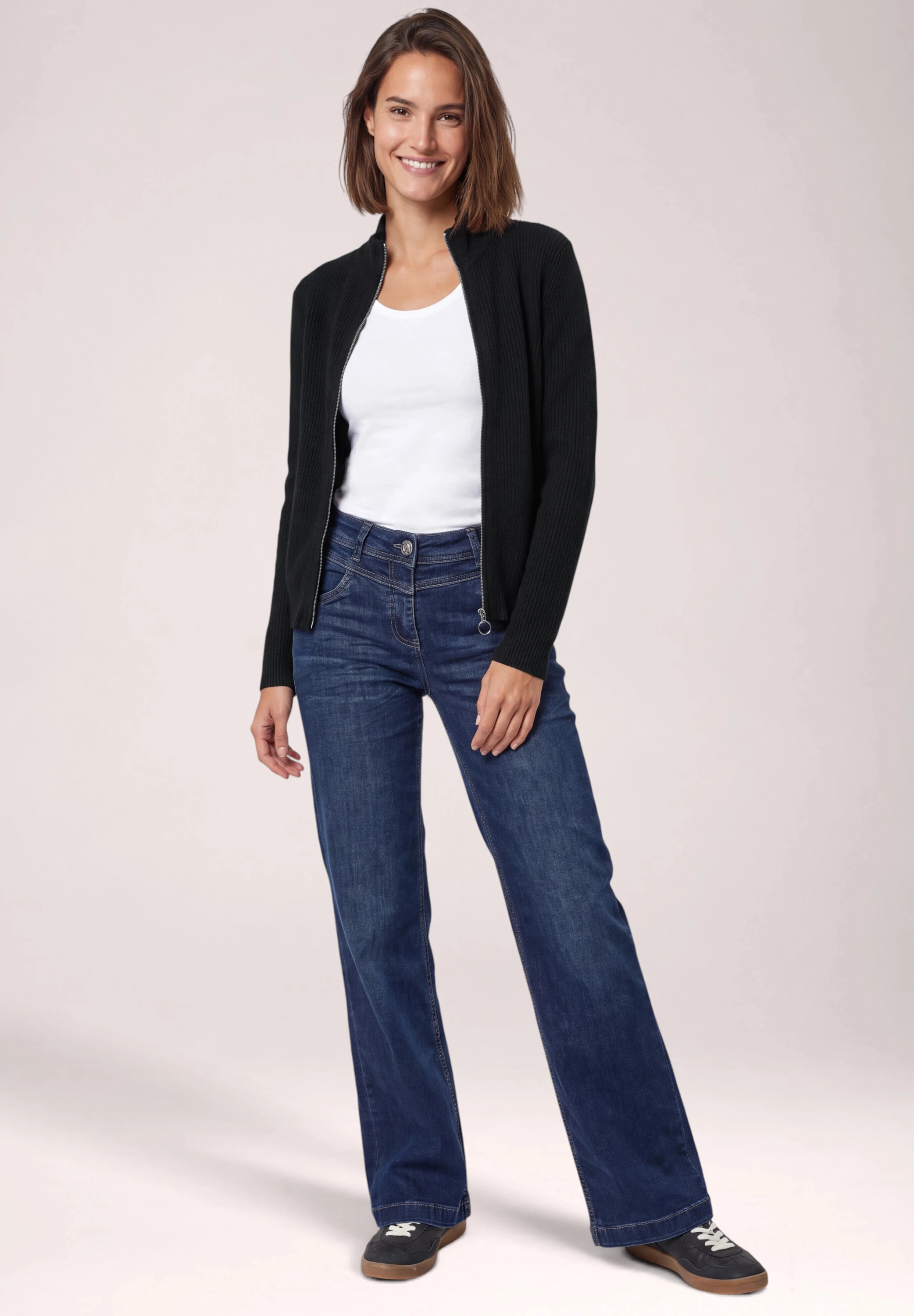 Cecil Cardigan aus Feinstrick