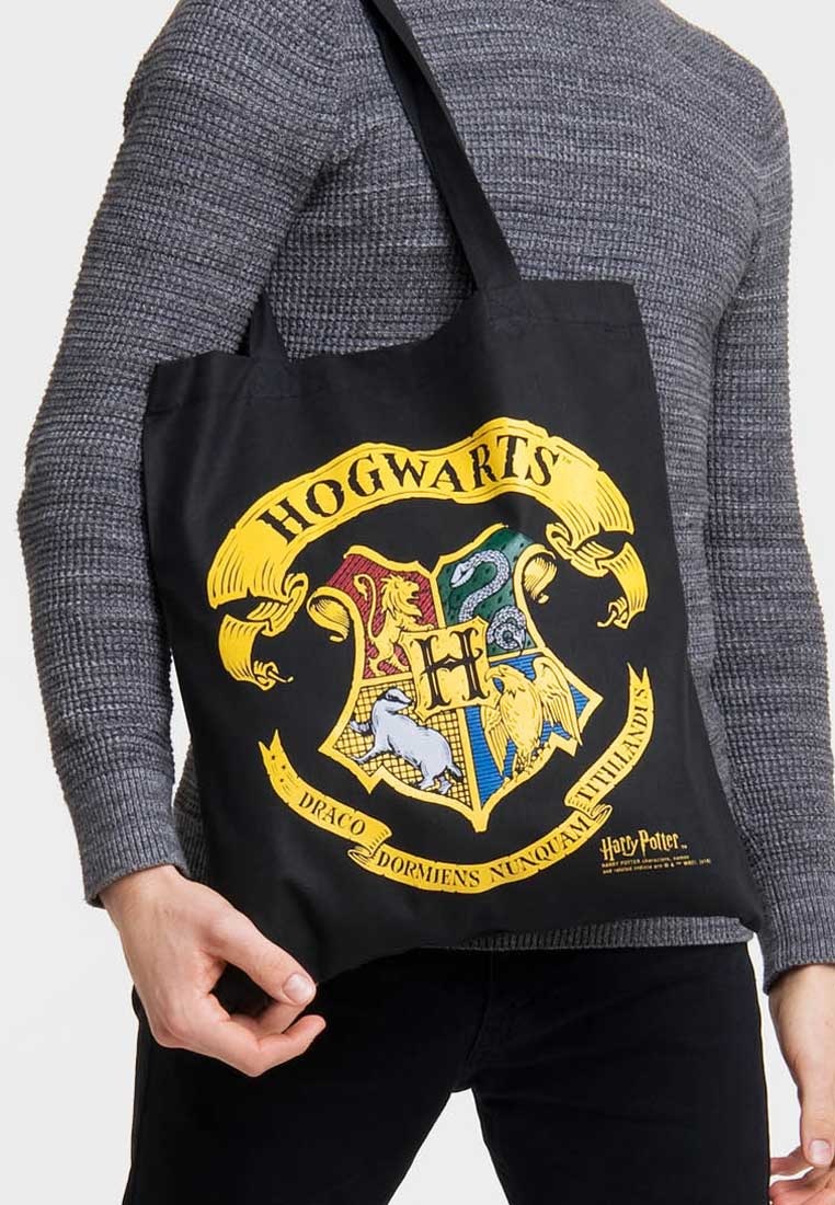 LOGOSHIRT Umhängetasche »Harry Potter Hogwarts«, mit auffälligem Wappen- Print online kaufen | BAUR