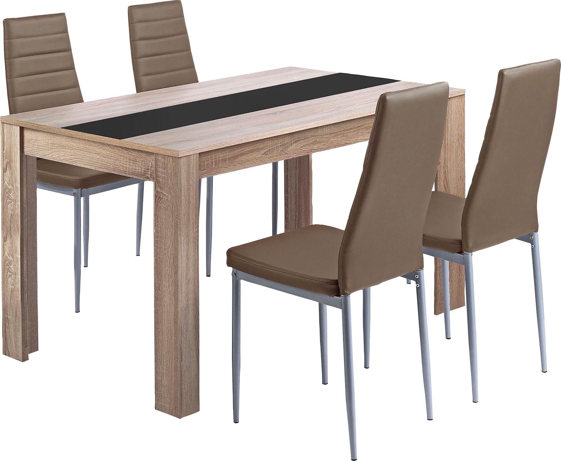 byLIVING Esstisch »Nori«, Breite 120, 140 oder 160 cm, Mittelplatte wendbar