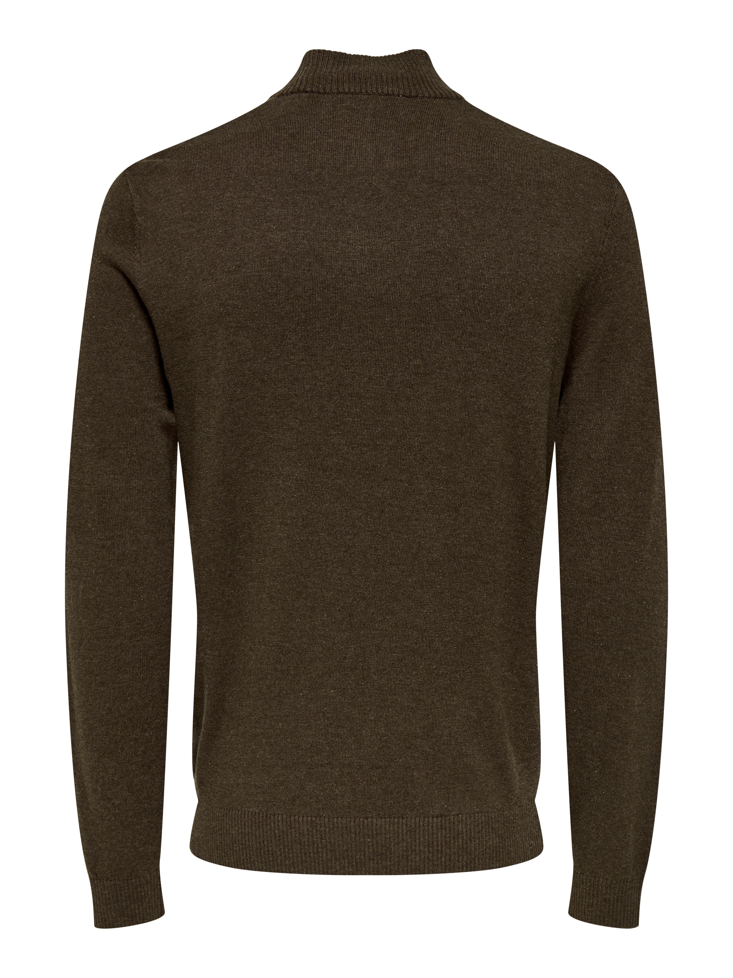 ONLY & SONS Troyer "ONSLOUI REG 12 MEL HALF ZIP KNIT NOOS" günstig online kaufen