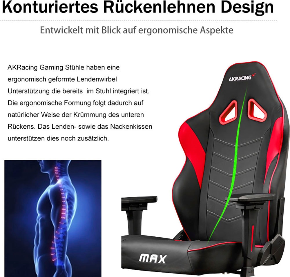 AKRacing Gaming-Stuhl "AKRACING Master Max" 