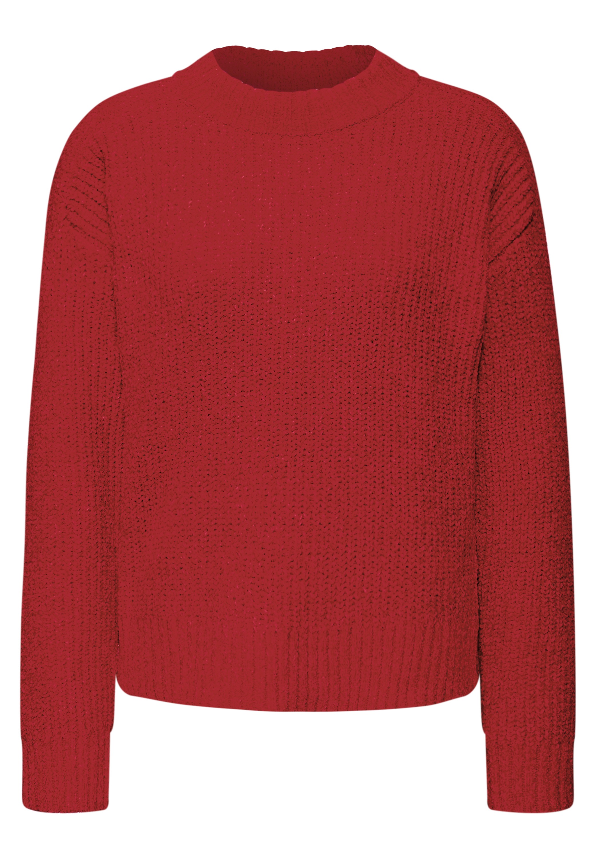 STREET ONE Strickpullover aus softem Materialmix