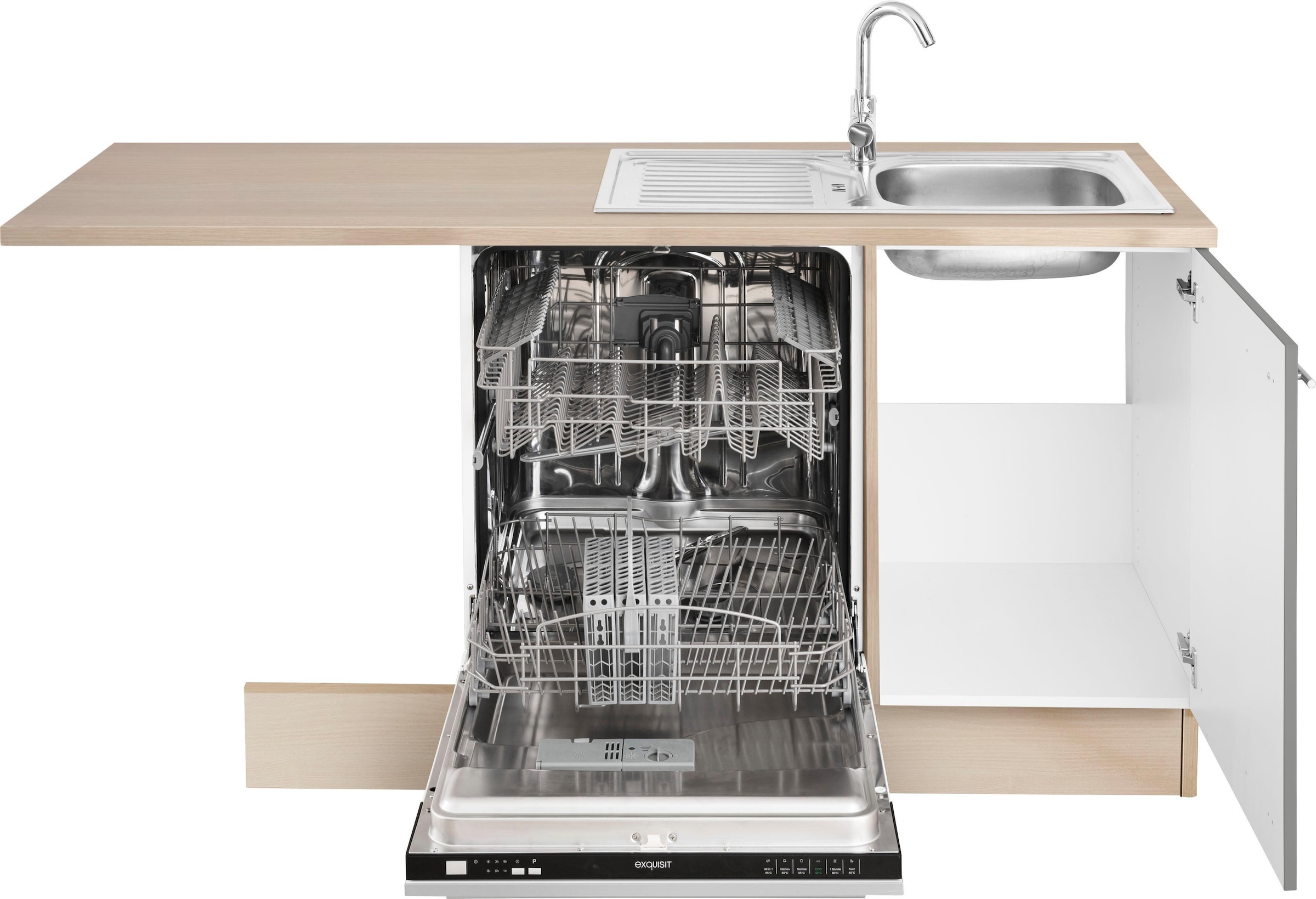 OPTIFIT Winkelküche »Bern«, Stellbreite 265x175 cm, wahlweise mit E-Geräten
