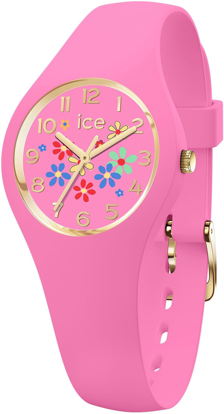 ice-watch Quarzuhr »ICE flower - Pinky bloom - Extra small - 3H, 021731«