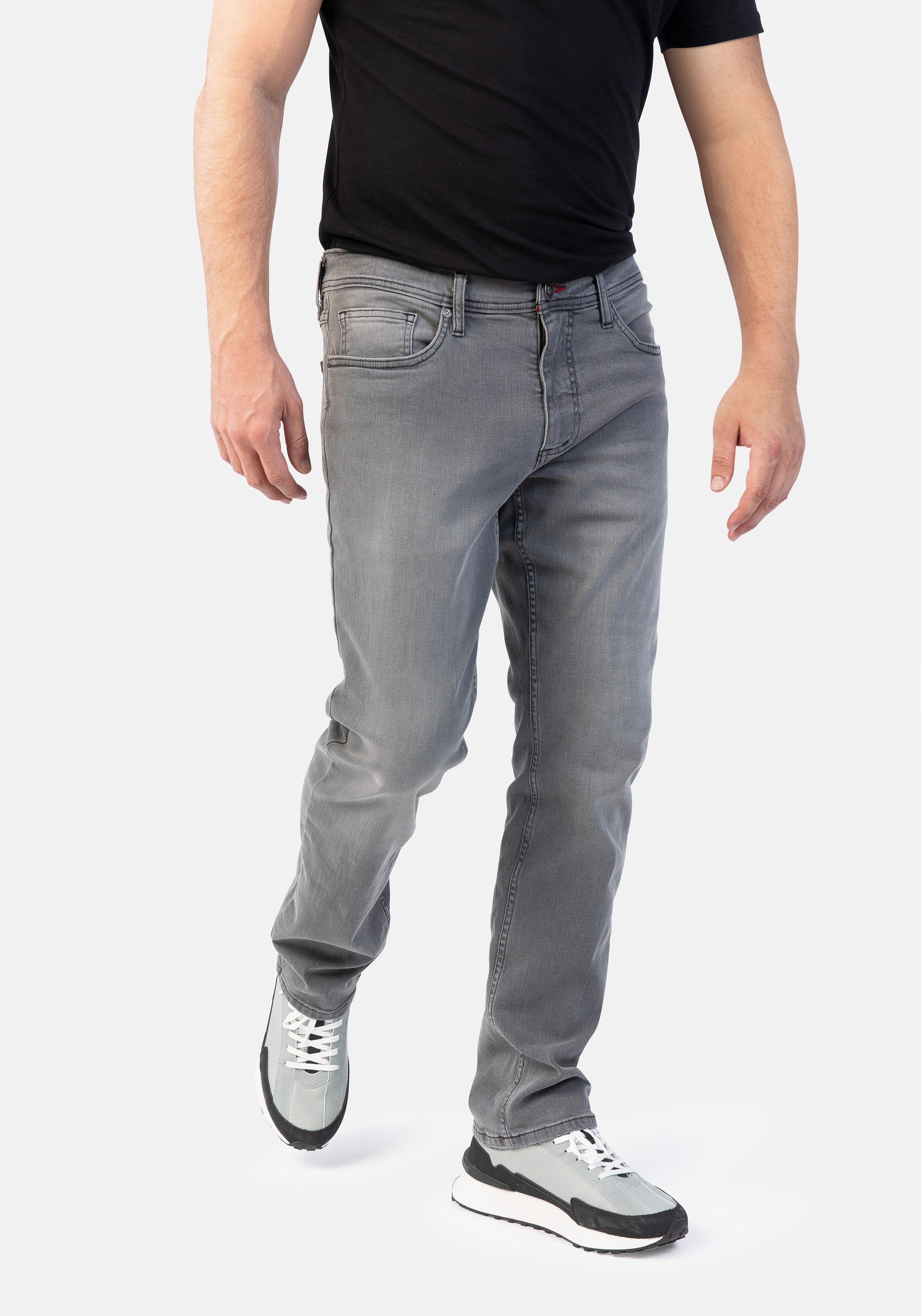 Stooker Men 5-Pocket-Hose "Men Frisco Colour Straight Fit Jeans" Straight F günstig online kaufen