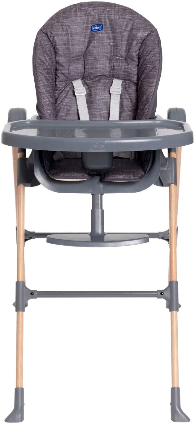 Chicco Hochstuhl »Polly Essential Coal«, mit Essbrett