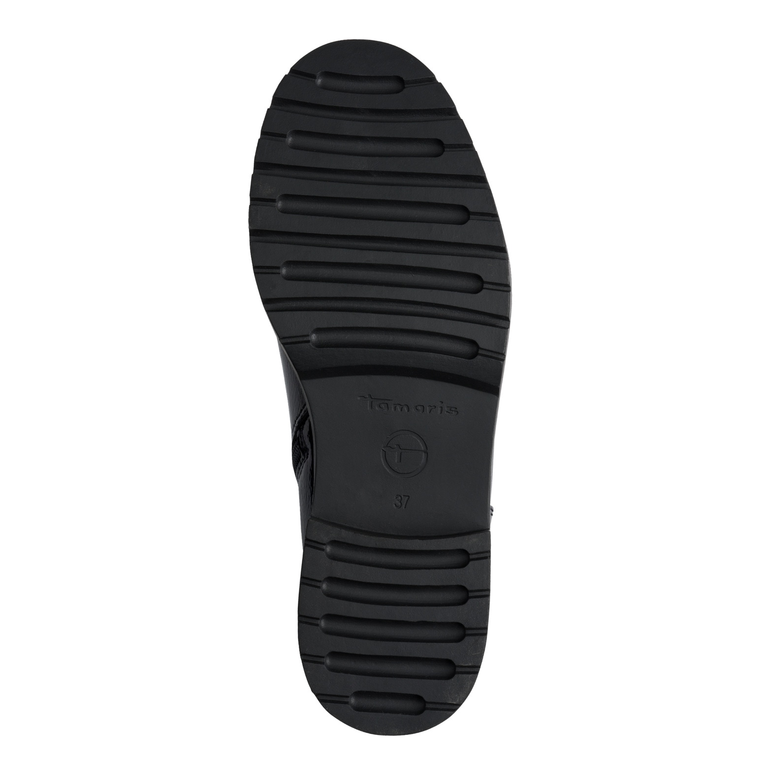 Tamaris Chelseaboots, Blockabsatz, Basic, Stiefelette in veganer Verarbeitung