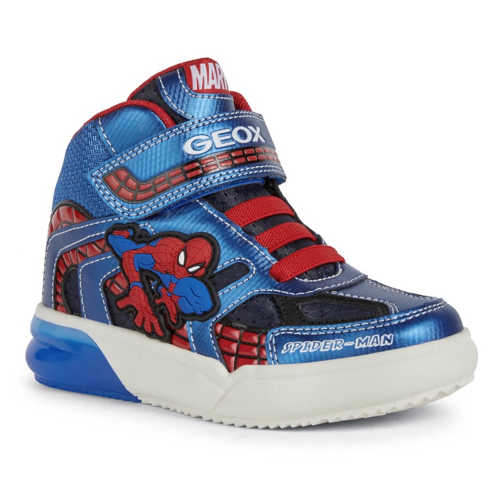 Geox Sneaker »Blinkschuh J GRAYJAY BOY« mit (MARVEL) Spider-Man Motiv