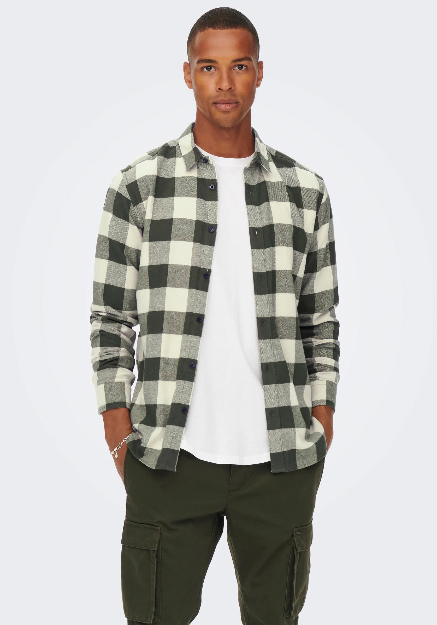 ONLY & SONS Karohemd »GUDMUND LS CHECKED SHIRT«