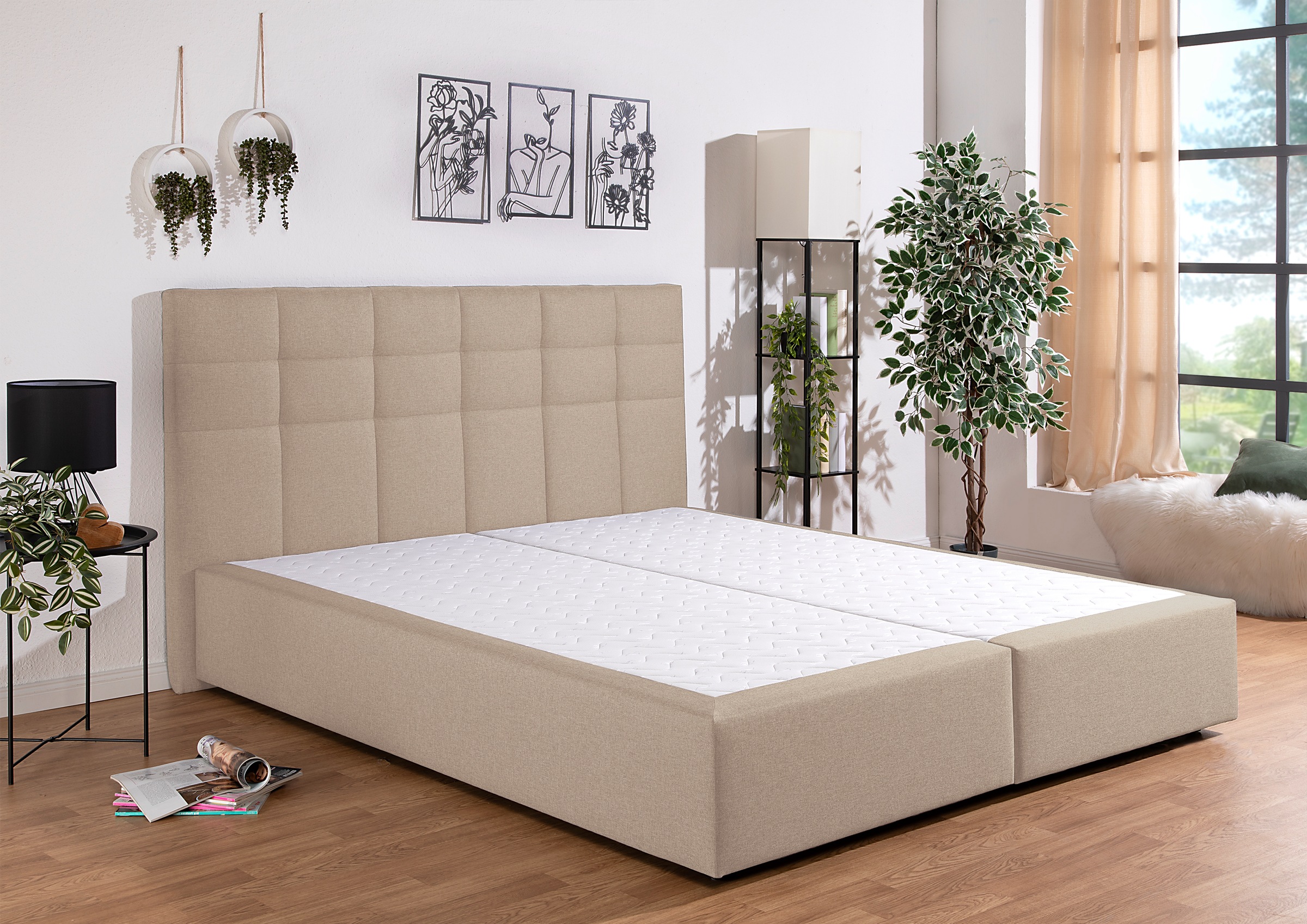 Home affaire "Ovalo" wahlweise mit Bettkasten, in H2, H3 & H4 erhältlich günstig online kaufen