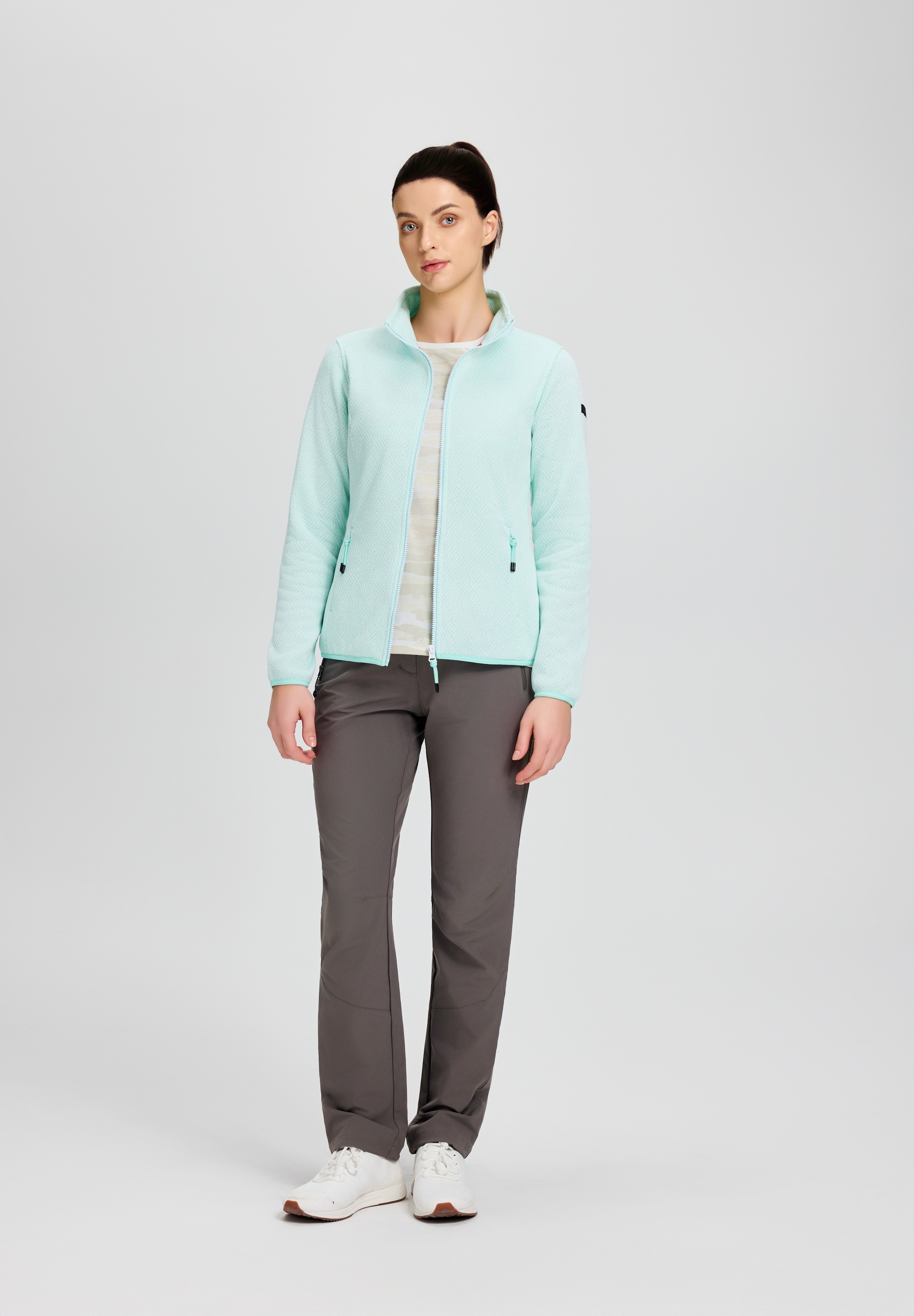 Icepeak Fleecejacke »AIKES« sportlicher Stil, für Sport- und Outdooraktivitäten