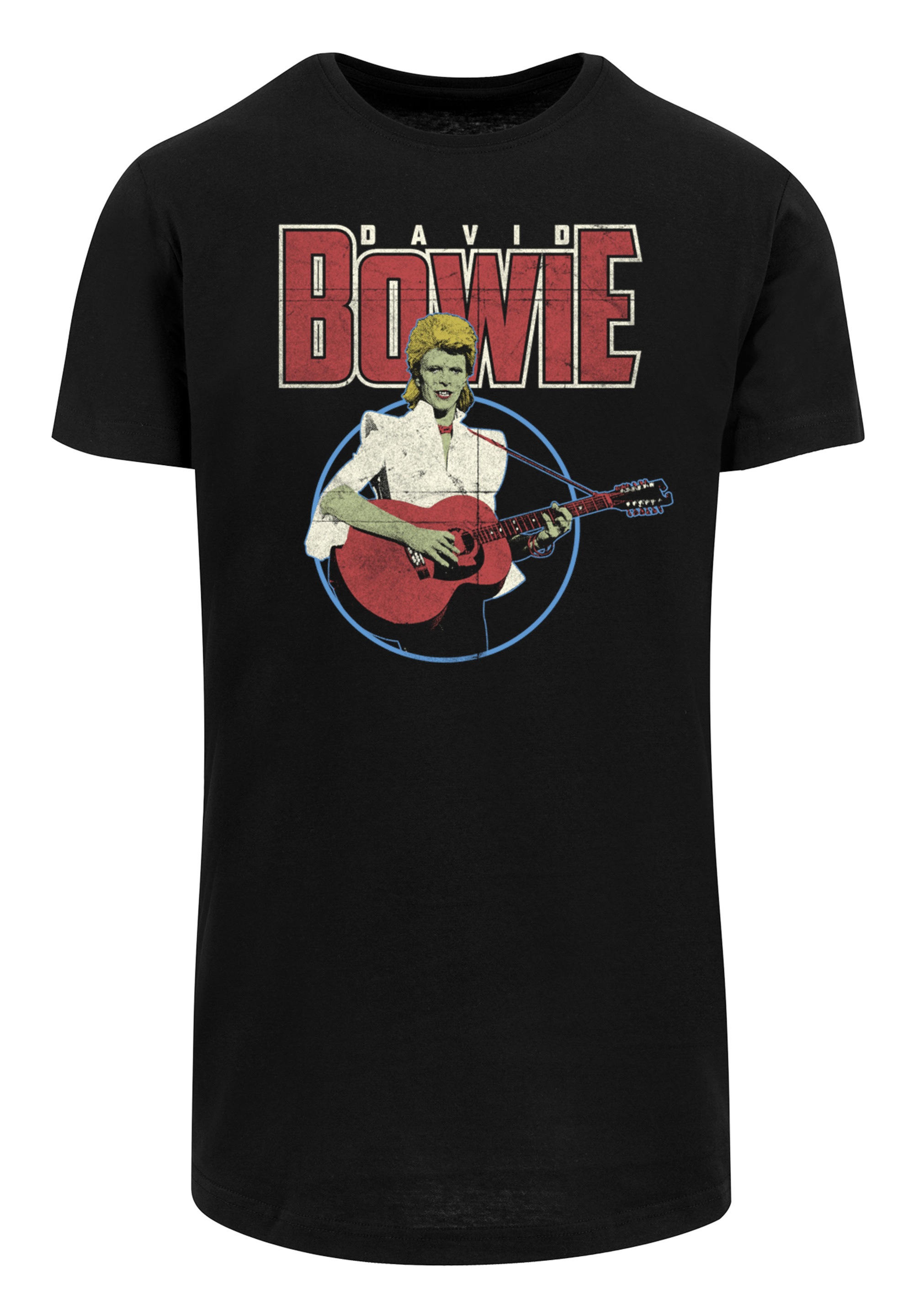F4NT4STIC T-Shirt »David Bowie Acoustic Bootleg«, Print