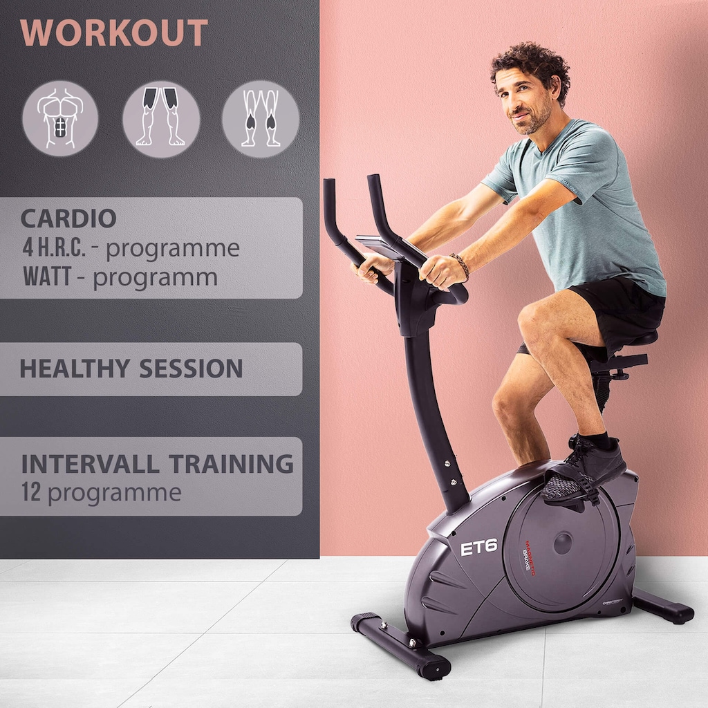 Christopeit Sport® Ergometer »ET 6«, mit LCD-Display