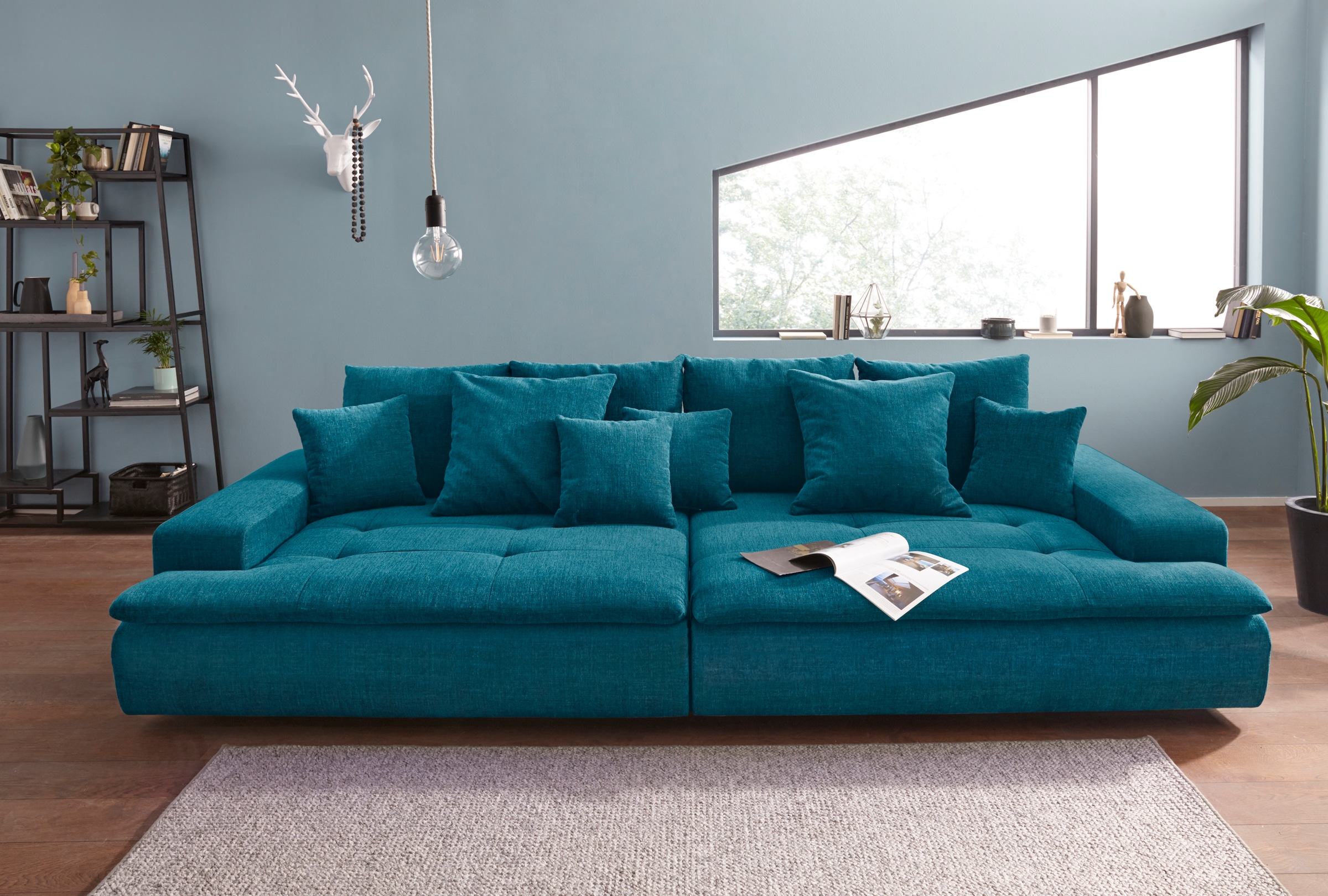 INOSIGN Big-Sofa "Haiti", wahlweise mit Kaltschaum (140kg Belastung/Sitz) und AquaClean-Stoff