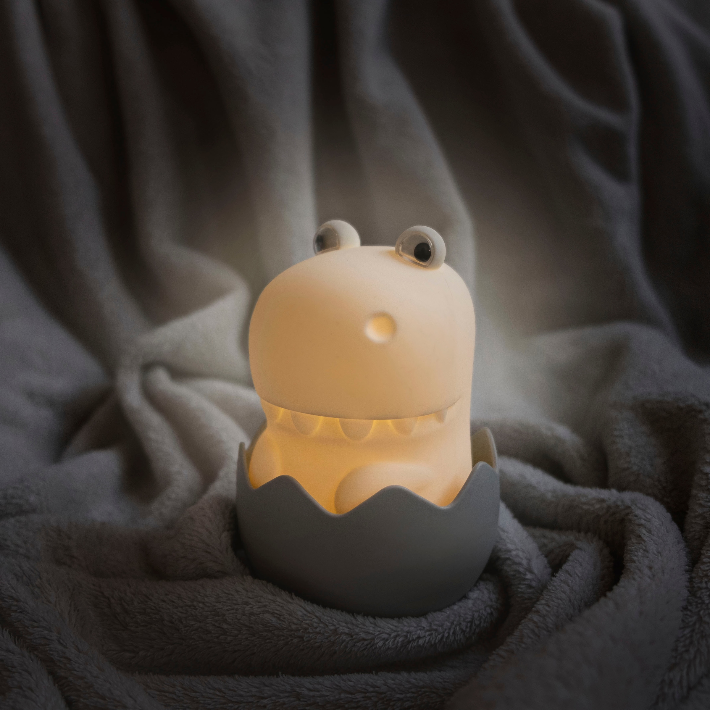 reduziertes Dino«, (schlaffreundlich) Licht Design BAUR Angenehmes flammig-flammig, Nachtlicht Diggy niermann LED | 1 Freundliches, »Nachtlicht +