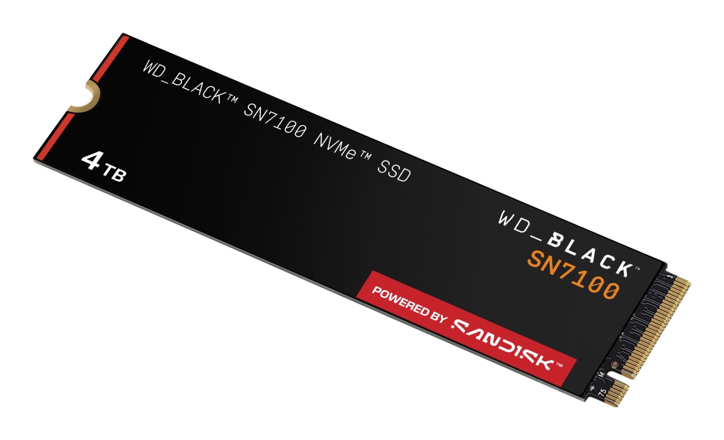 SANDISK interne SSD "WD_BLACK SN7100 NVMe", ohne farbbezeichnung, 4 TB, Festplatten