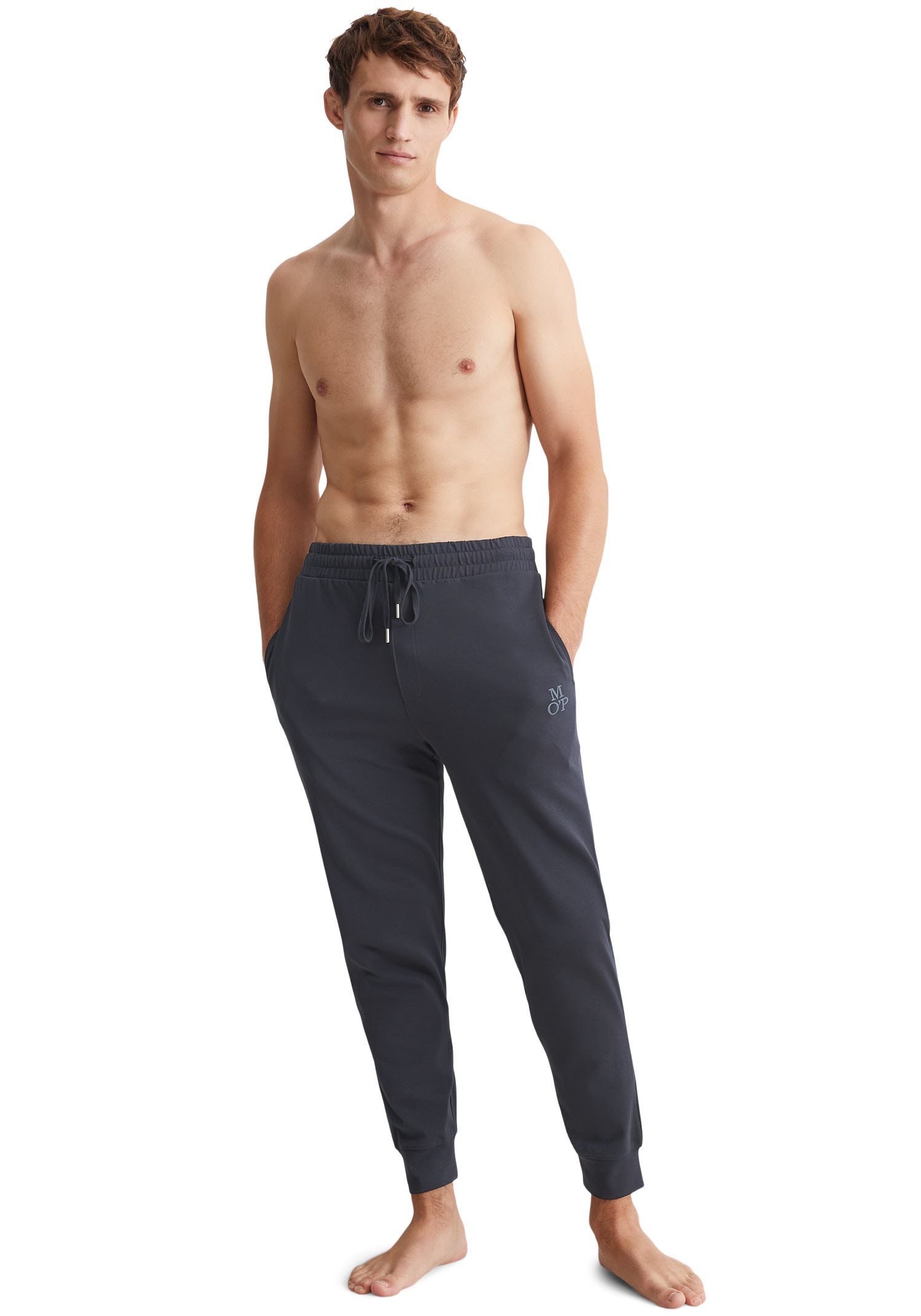 Marc OPolo Pyjamahose "Heavy Jersey", mit dezentem Logodruck günstig online kaufen