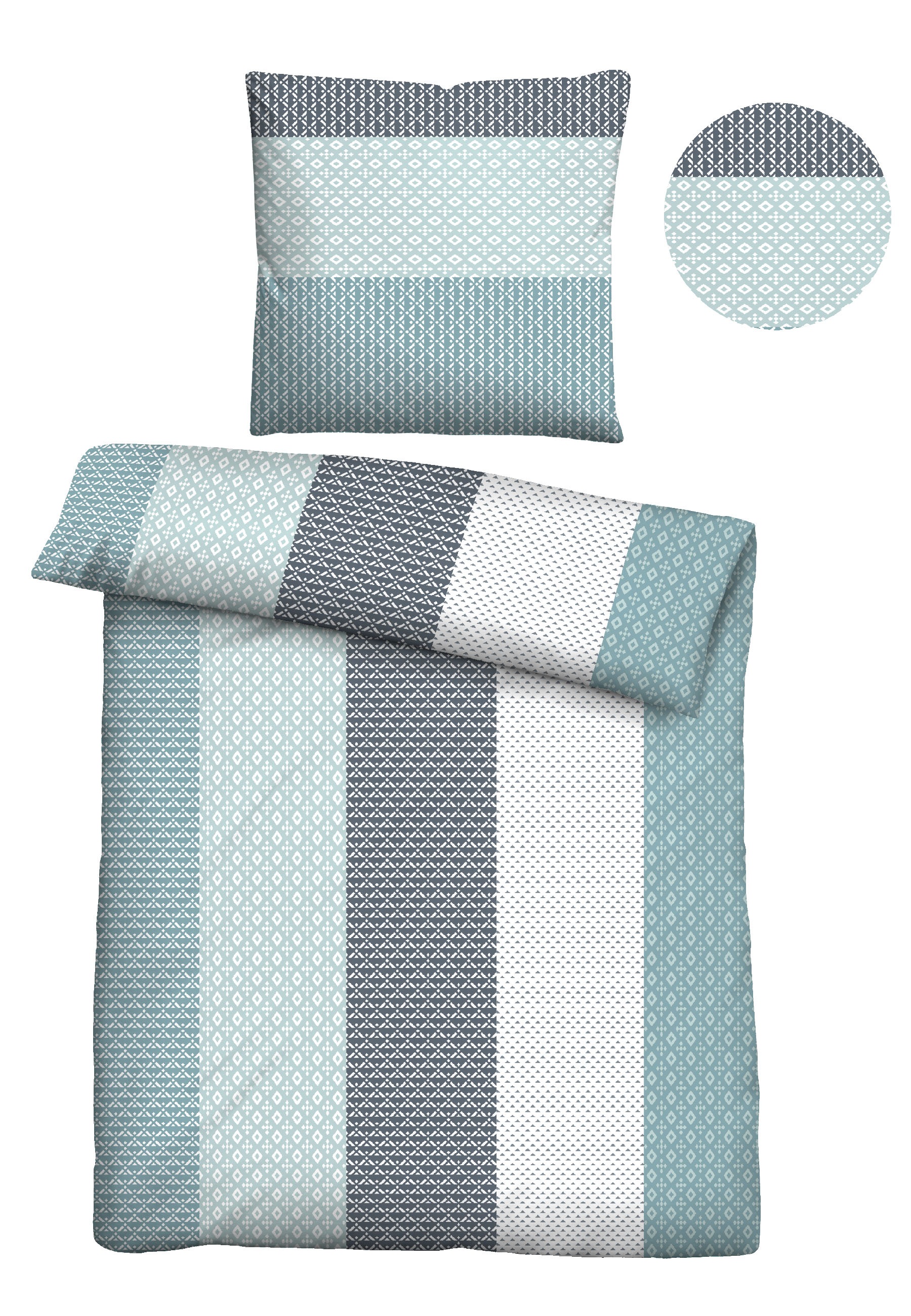 Castell - Markenbettwäsche Bettwäsche "0380339" 2 Stk. tlg. Nicki, kuscheli günstig online kaufen