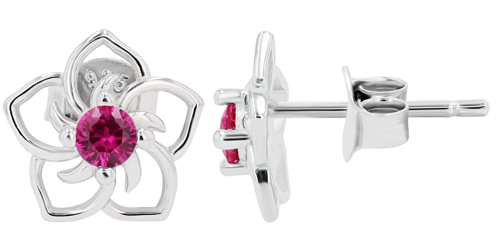 Adelia´s Paar Ohrhänger »Damen Ohrringe – Ohrstecker aus 925 Silber mit Zirkonia« Zum Verschenken – ideal zum Weihnachten