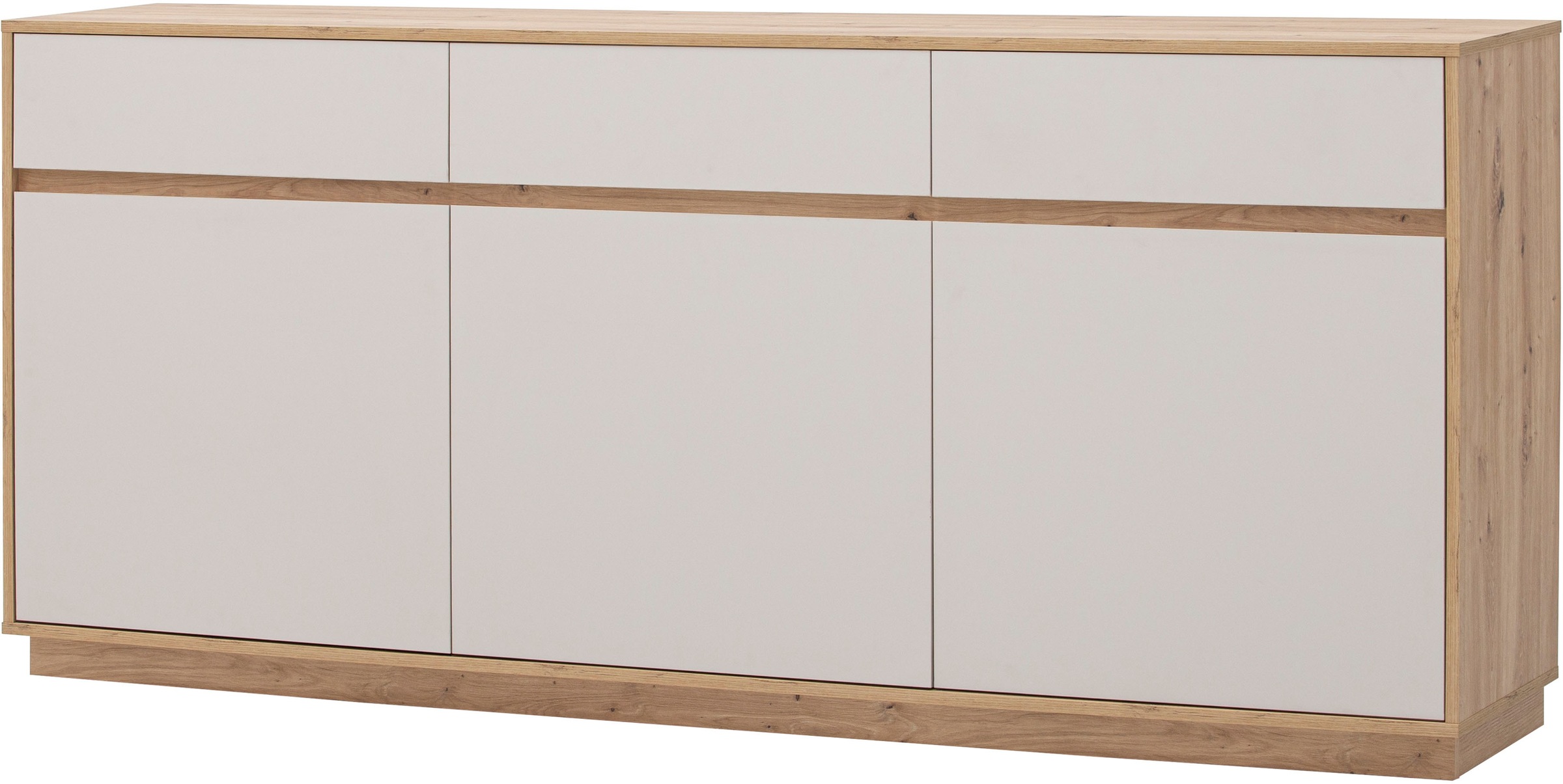 Home affaire Sideboard "Sonora, moderner Schrank, Kommode in Eiche Artisan, günstig online kaufen